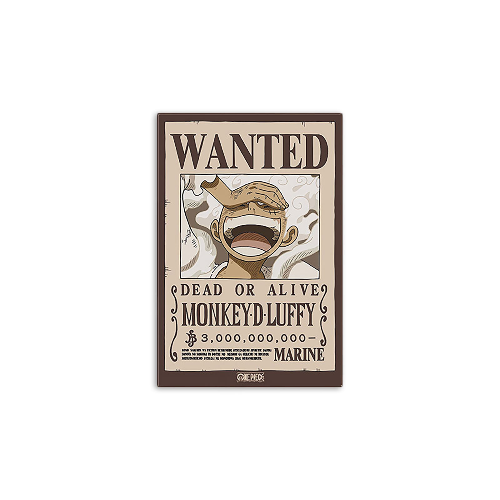 Immagine del prodotto One Piece - Magnete Wanted Luffy