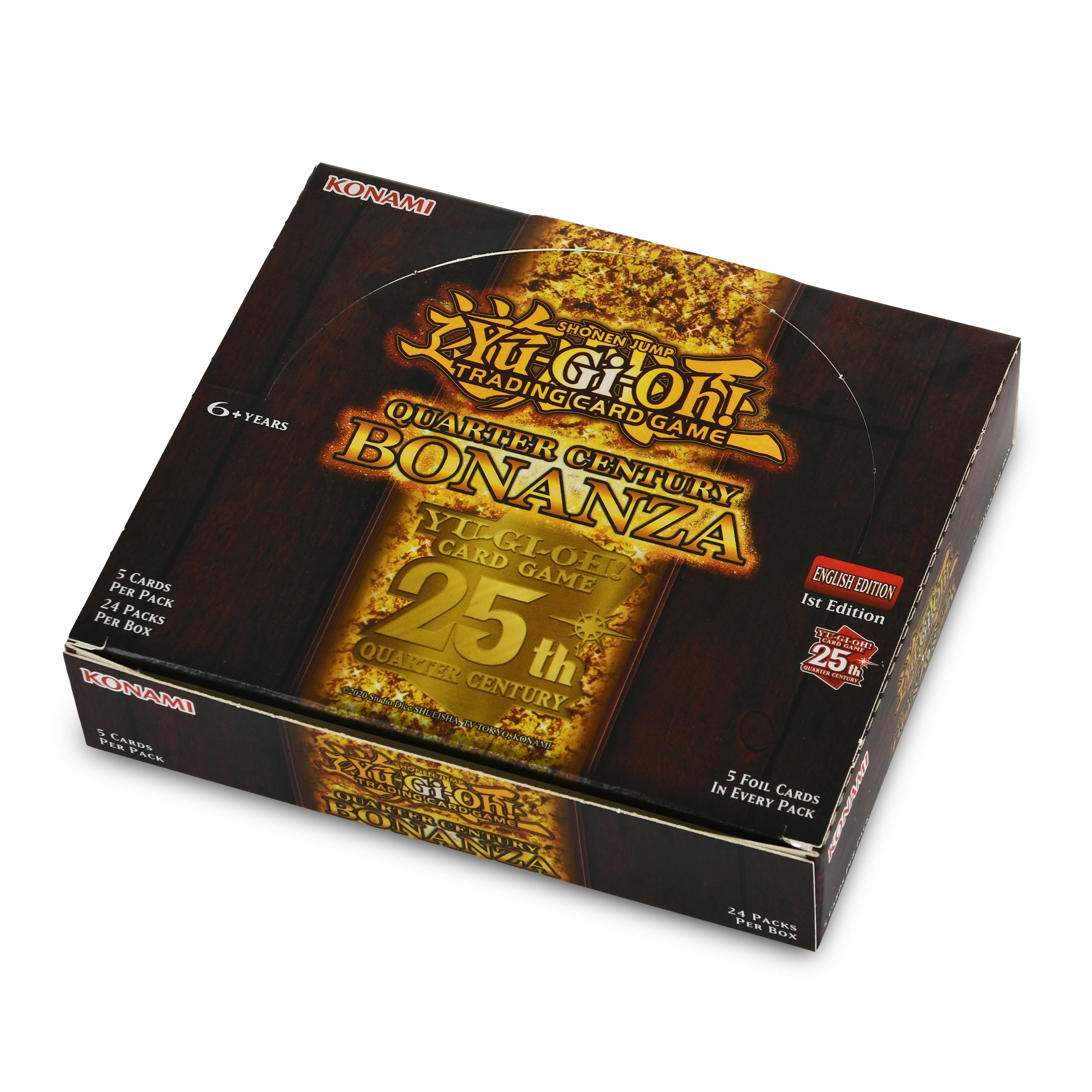 Immagine del prodotto Yu-Gi-Oh! - Quarter Century Bonanza Carte Collezionabili Booster Display versione inglese