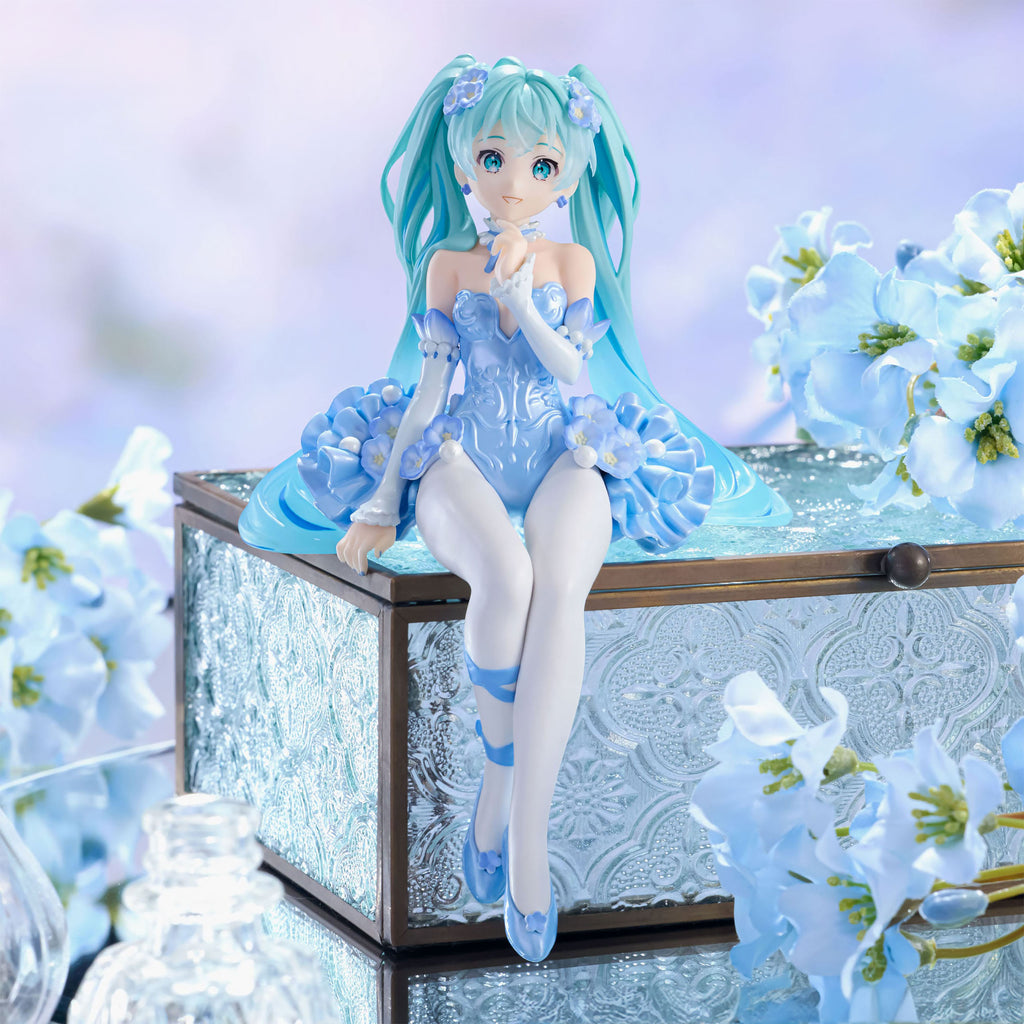 Immagine del prodotto Hatsune Miku - Figura Noodle Stopper Flower Fairy Nemophila Pail Blue Color Version