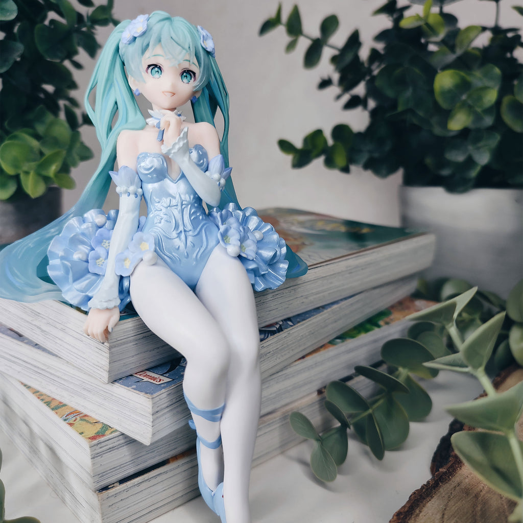 Immagine del prodotto Hatsune Miku - Figura Noodle Stopper Flower Fairy Nemophila Pail Blue Color Version