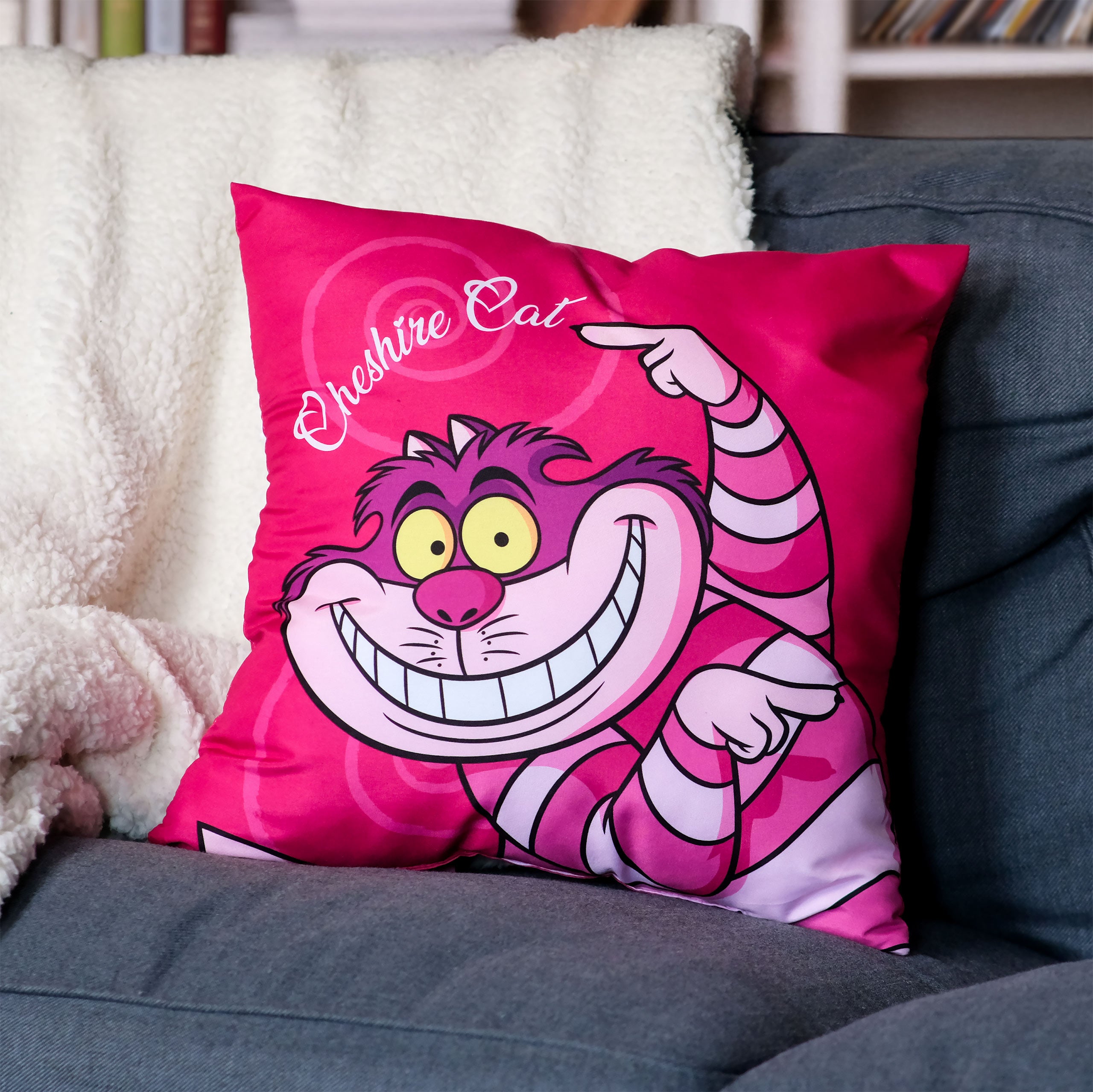 Immagine del prodotto Gatto del Cheshire Cuscino - Alice nel Paese delle Meraviglie