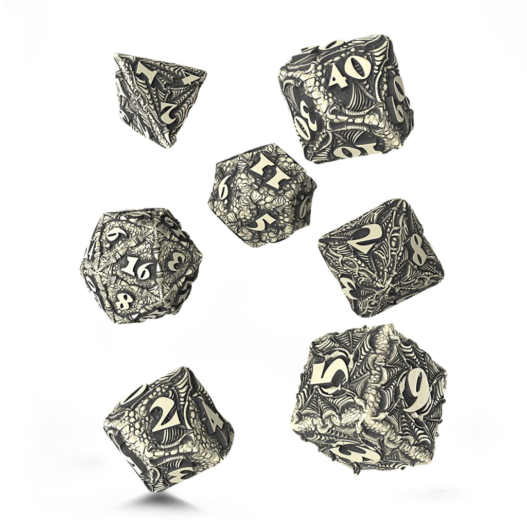 Immagine del prodotto Dracopolis - Il set di dadi Blackfang Scandinavo 7pcs