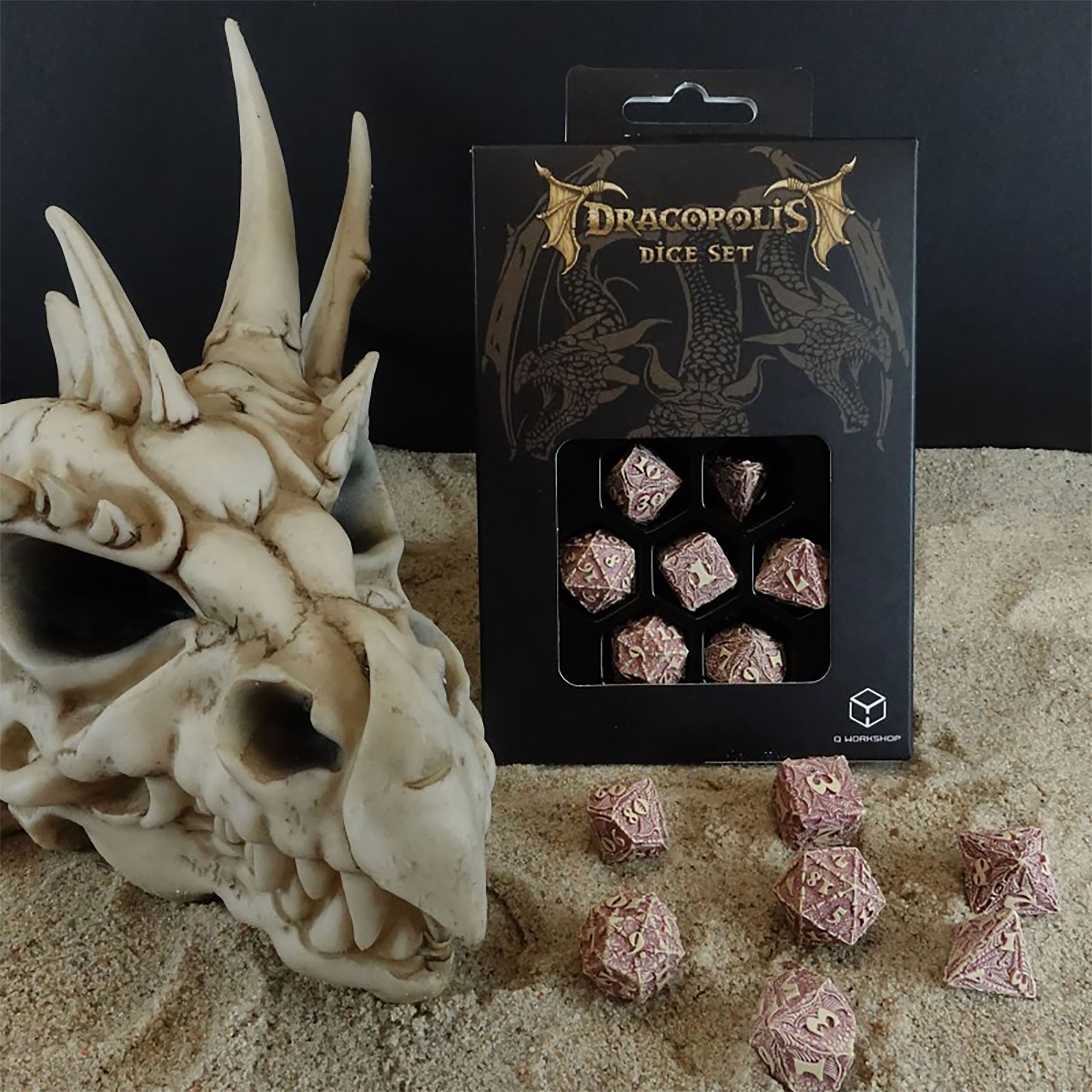 Immagine del prodotto Dracopolis - Il set di dadi Yucatan Featherwing 7 pezzi