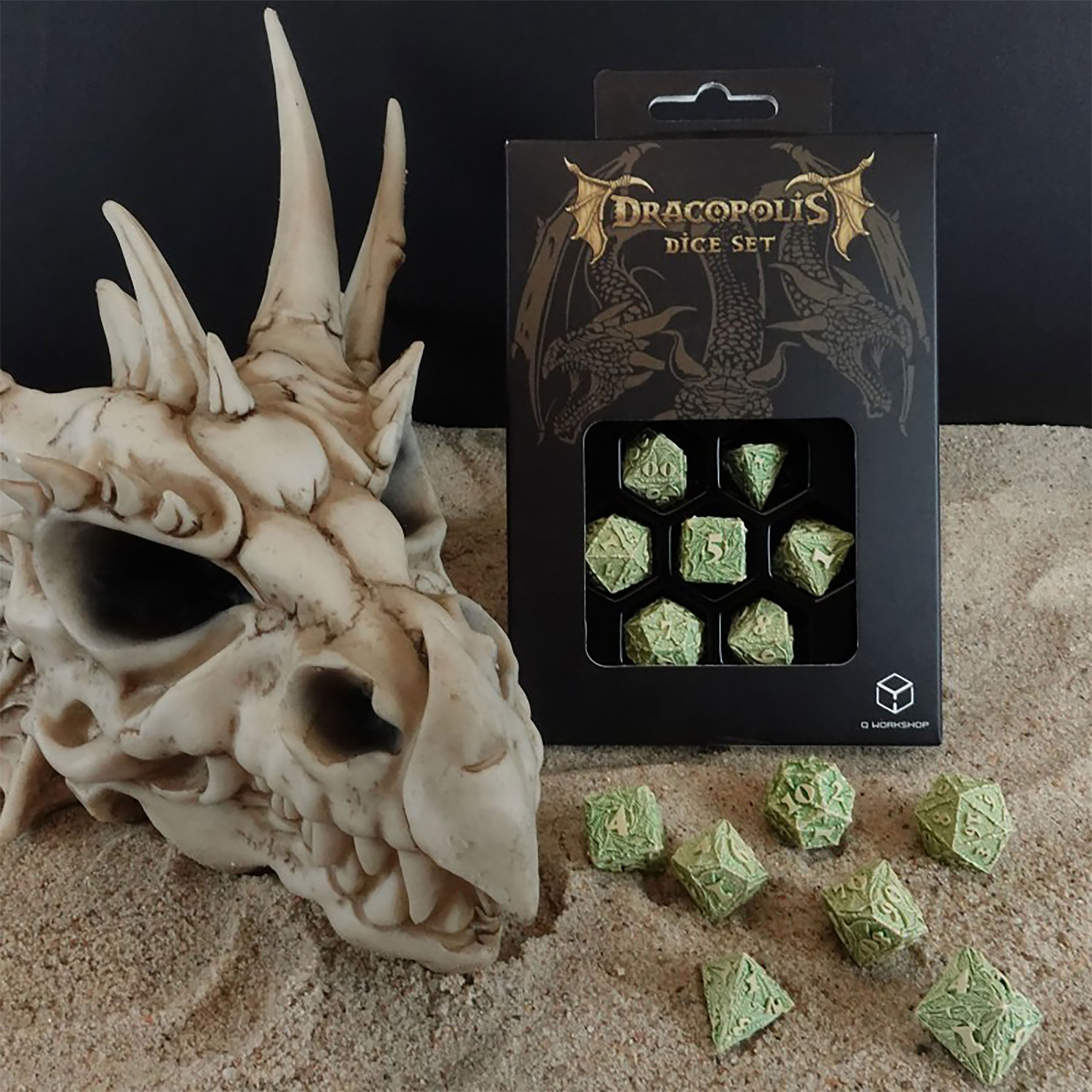 Immagine del prodotto Dracopolis - Il Set di Dadi Longneck Andino 7pcs