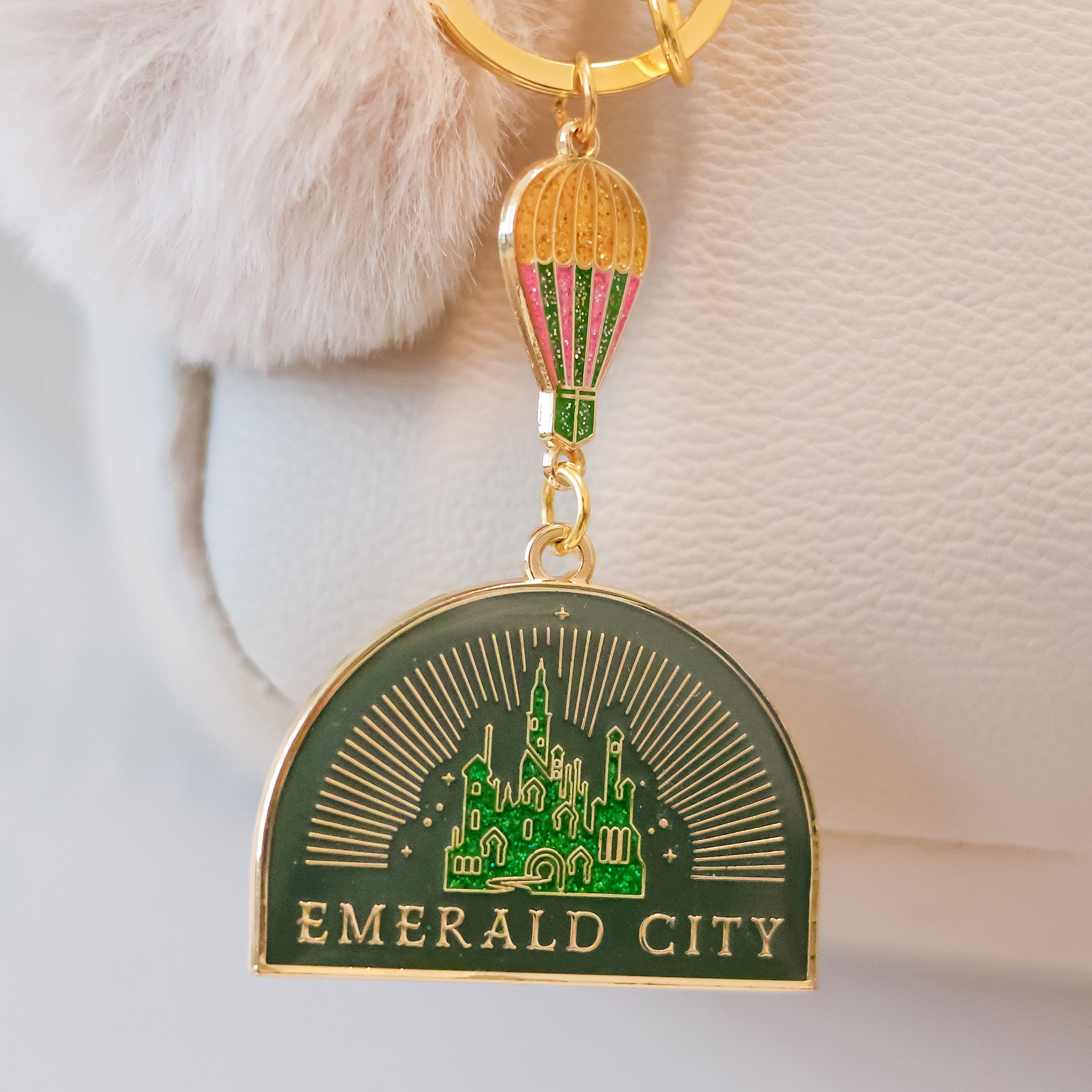 Immagine del prodotto Wicked - Portachiavi con logo Emerald City