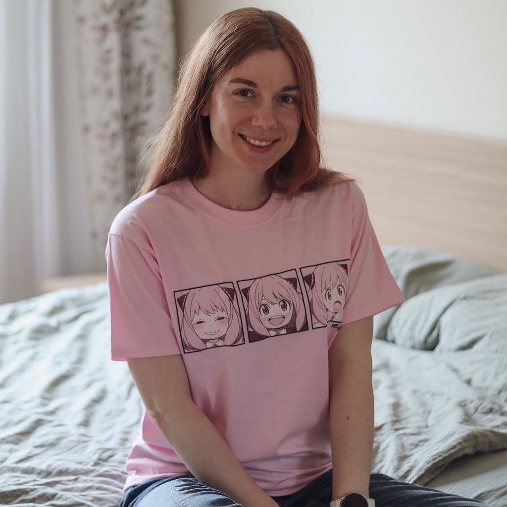 Immagine del prodotto Spy x Family - T-Shirt Anya rosa