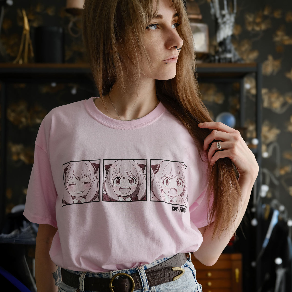 Immagine del prodotto Spy x Family - T-Shirt Anya rosa