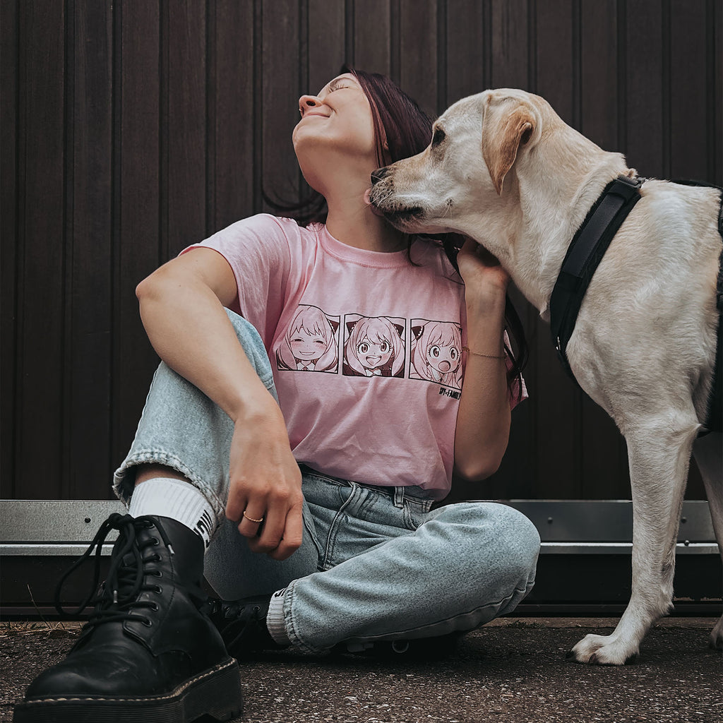 Immagine del prodotto Spy x Family - T-Shirt Anya rosa