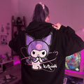 Immagine del prodotto Sanrio - Felpa con cappuccio Kuromi nera