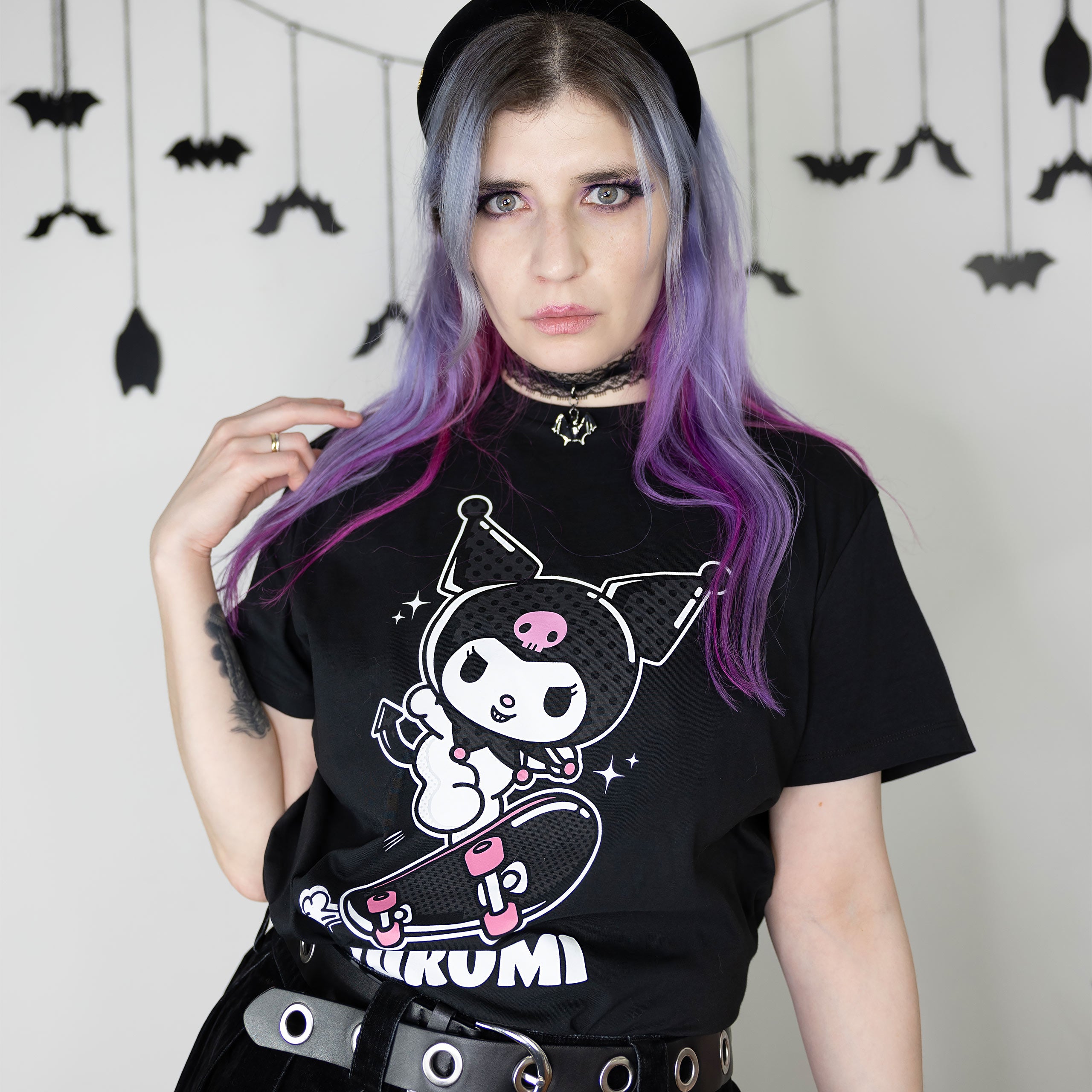 Immagine del prodotto Sanrio - T-shirt Kuromi Hello Kitty and Friends