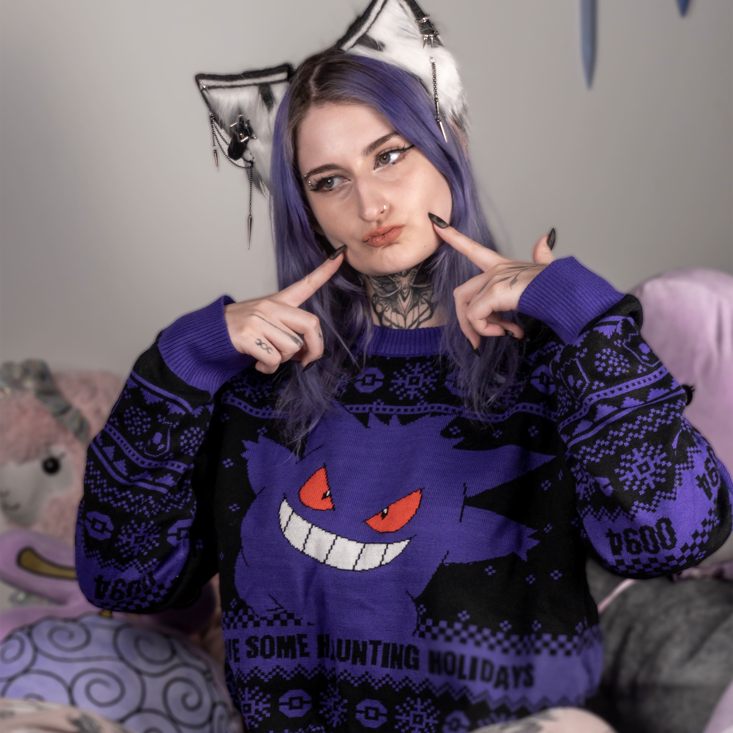 Product image Pokemon - Gengar Knit Sweater