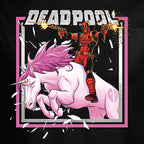 Immagine del prodotto Deadpool - T-shirt Pink Unicorn Ride nera