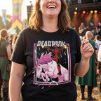 Immagine del prodotto Deadpool - T-shirt Pink Unicorn Ride nera