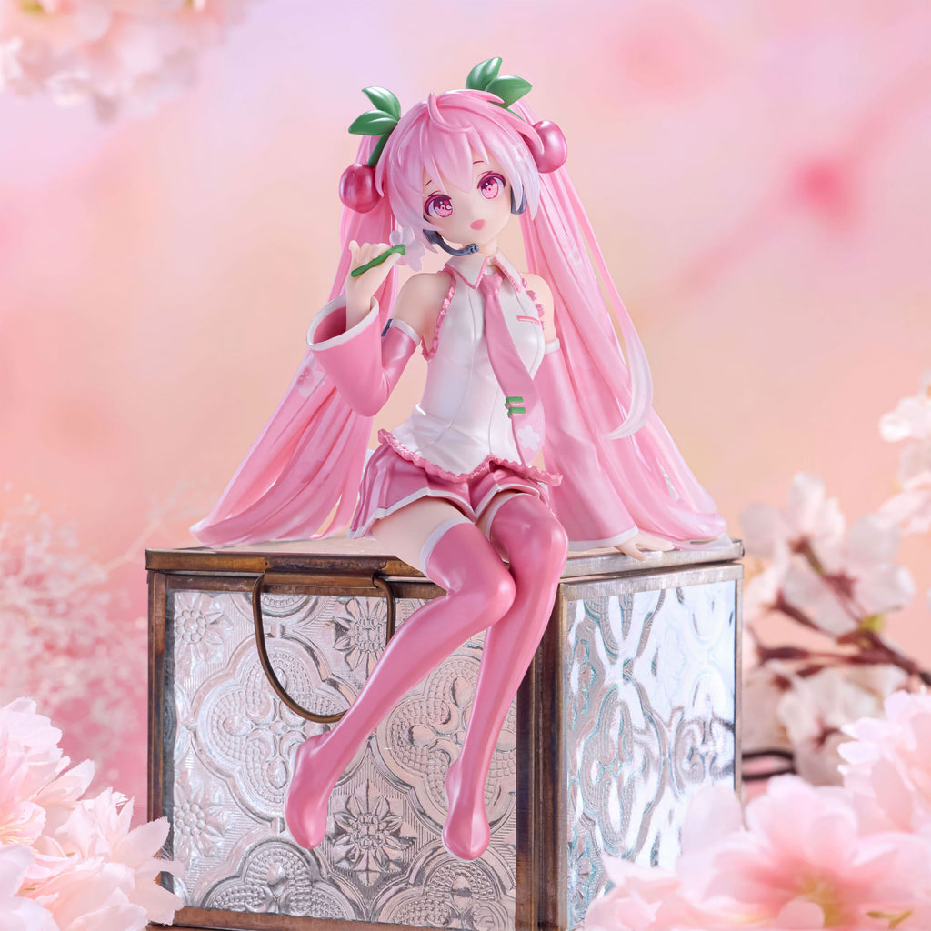 Immagine del prodotto Hatsune Miku - Figura Sakura Miku Noodle Stopper Versione Pearl Color