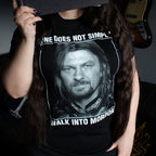 Immagine del prodotto Maglietta Boromir Non si entra semplicemente a Mordor - Il Signore degli Anelli