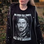Immagine del prodotto Maglietta Boromir Non si entra semplicemente a Mordor - Il Signore degli Anelli
