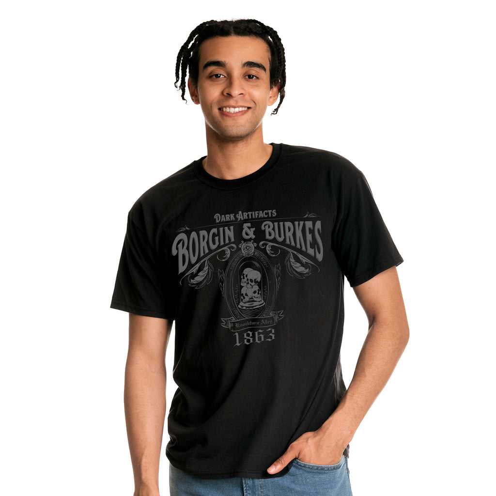 Immagine del prodotto T-shirt nera Borgin and Burkes - Harry Potter