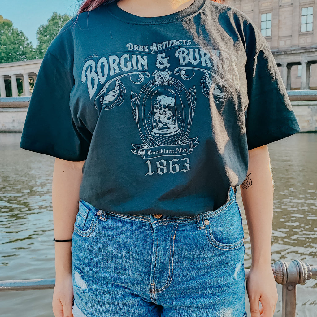 Immagine del prodotto T-shirt nera Borgin and Burkes - Harry Potter