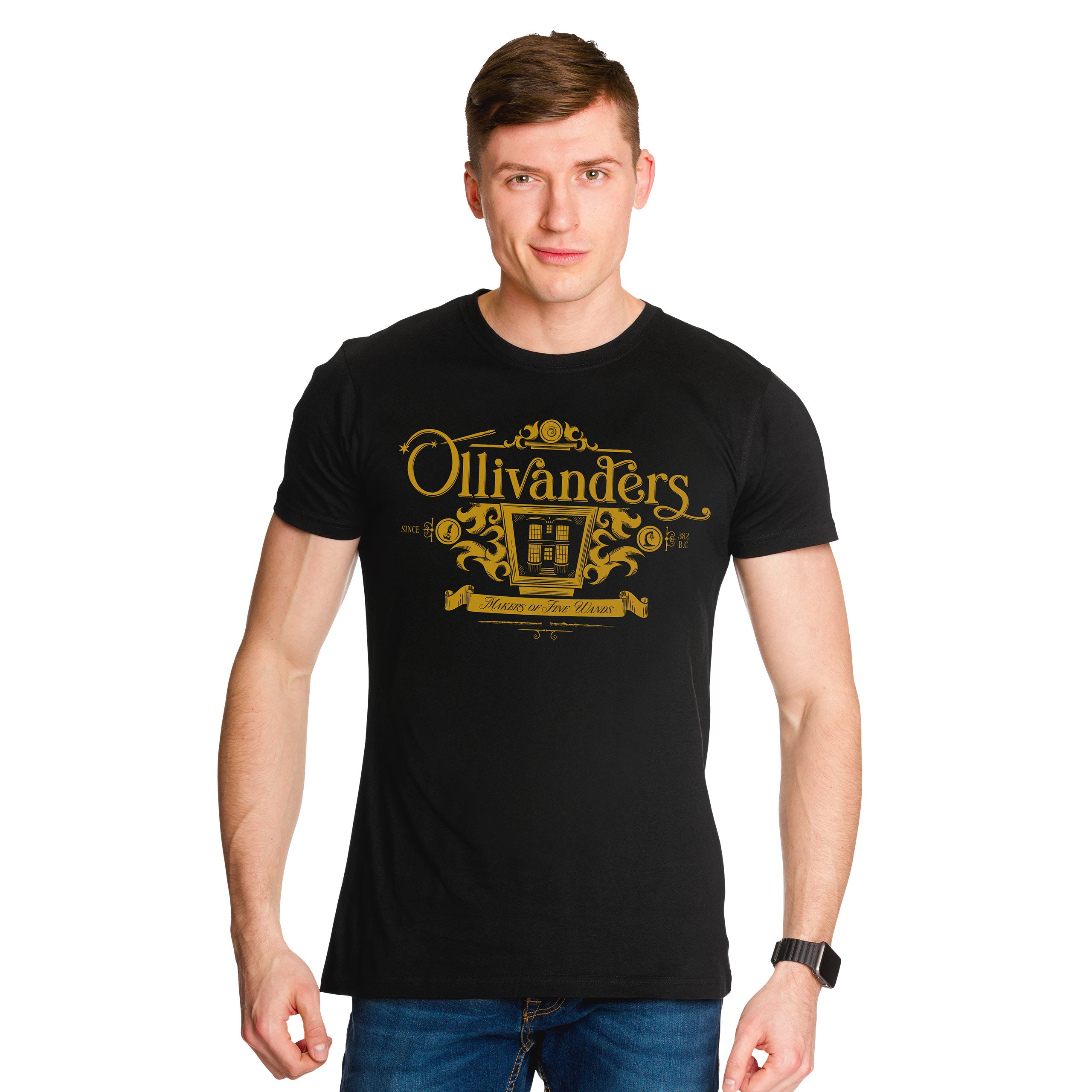 Immagine del prodotto T-shirt Ollivanders nera - Harry Potter