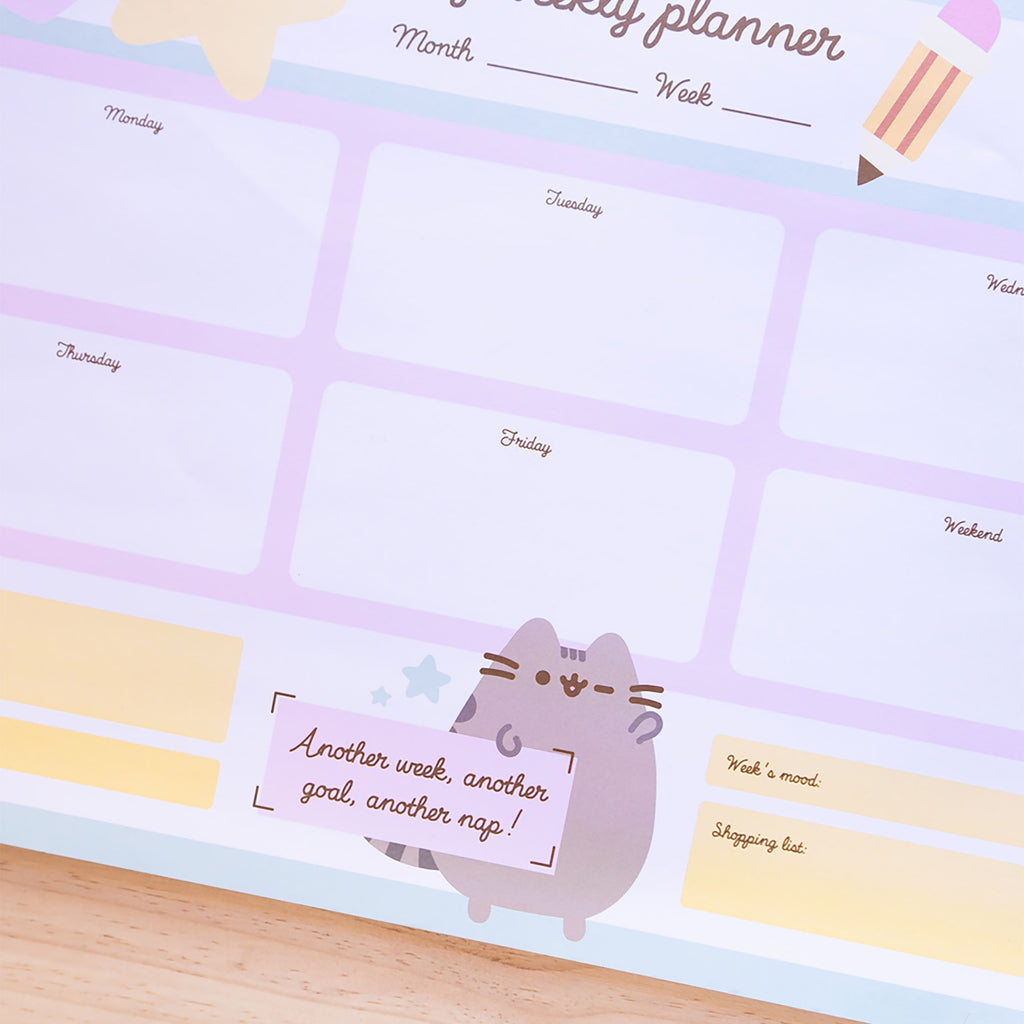 Product image Pusheen - Eat and Sleep Weekly Planner