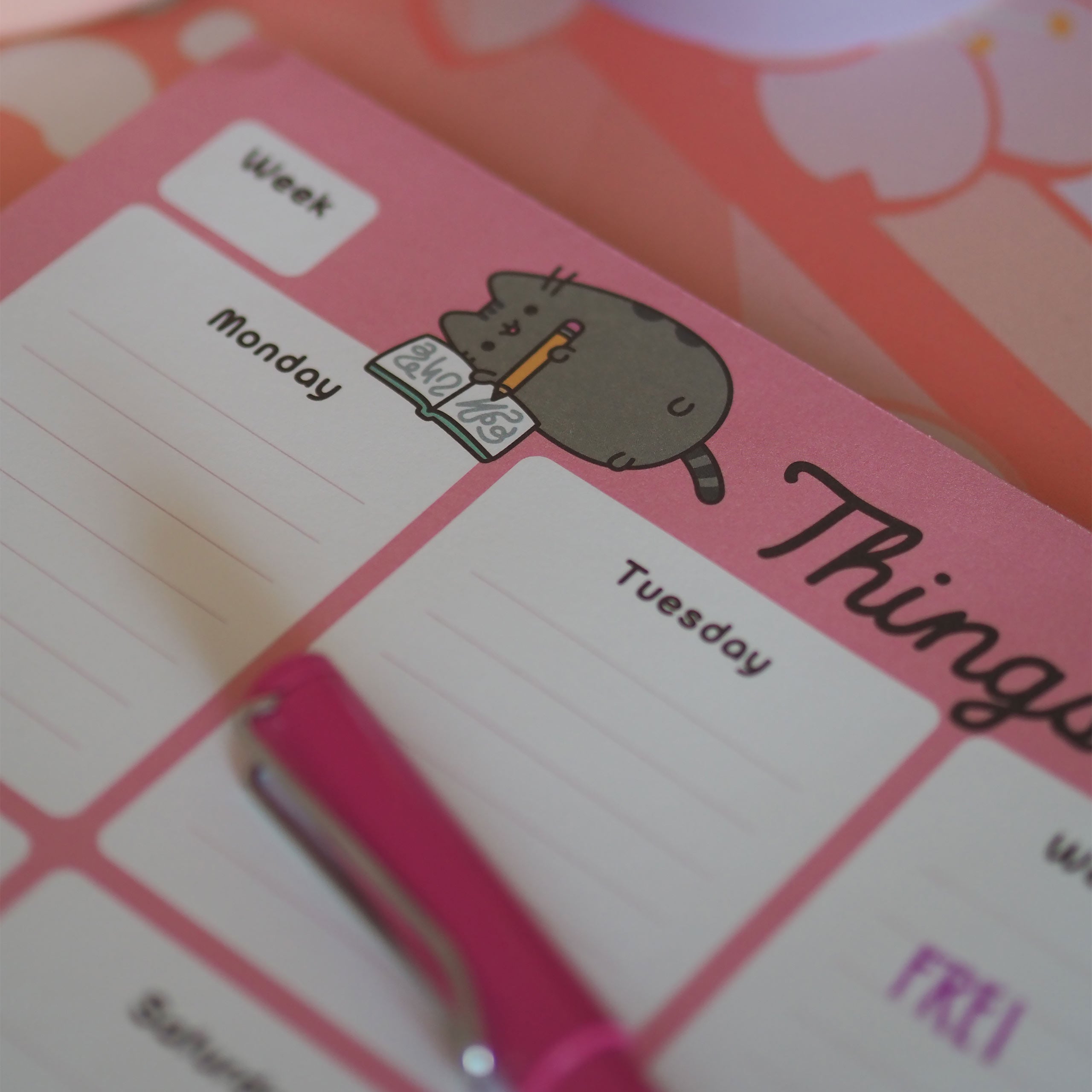 Immagine del prodotto Pusheen - Cose da fare più tardi Pianificatore settimanale