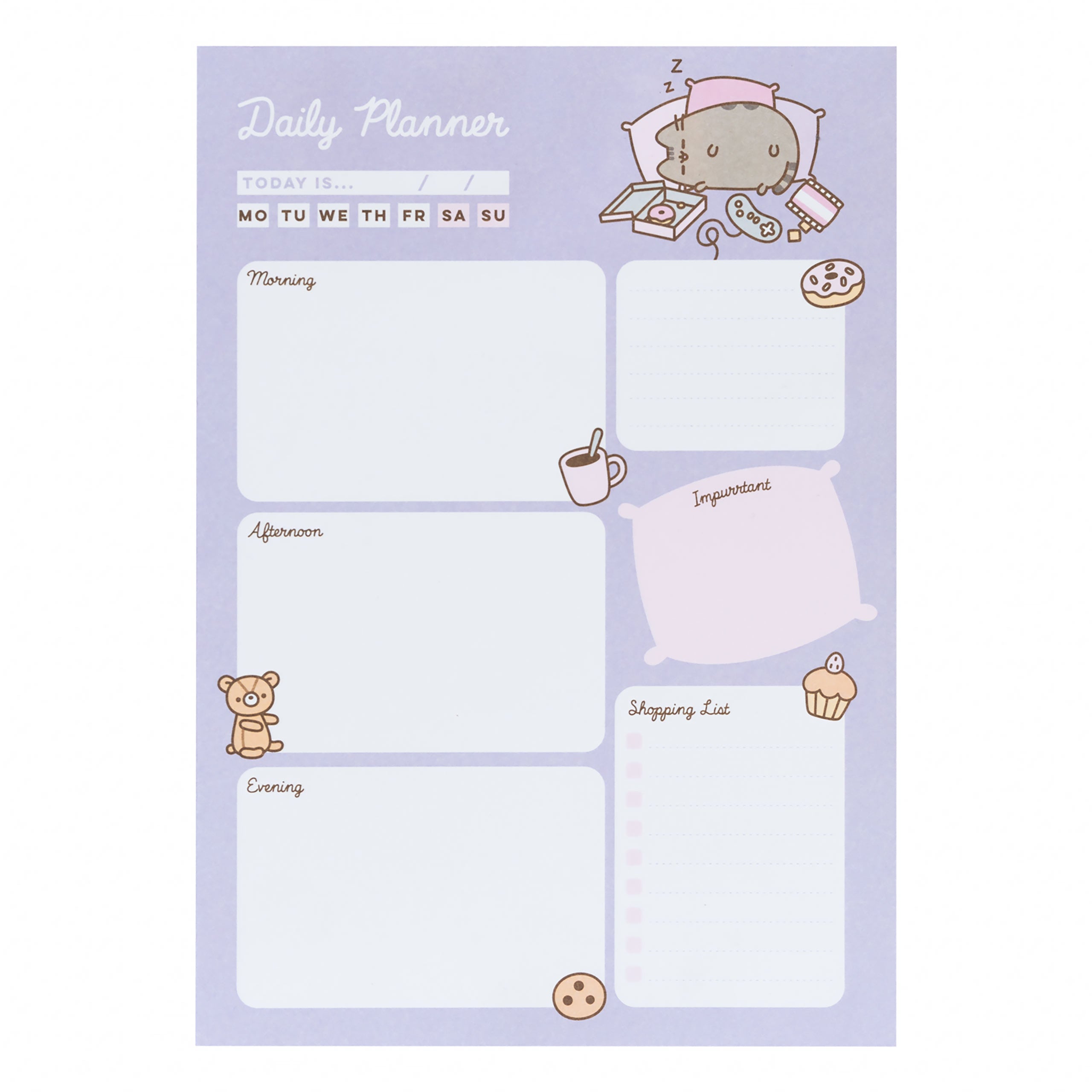 Immagine del prodotto Pusheen - Pianificatore giornaliero del sonno