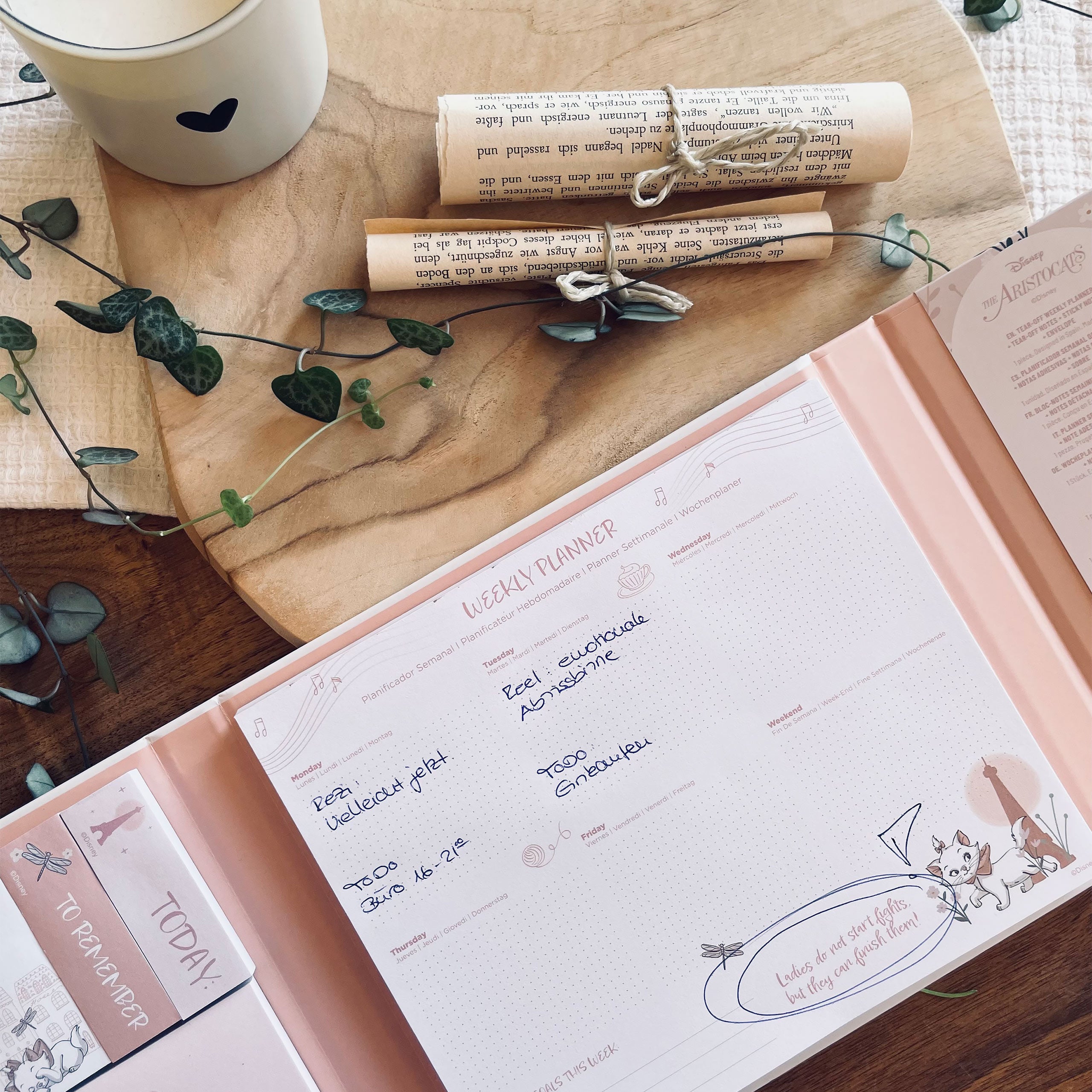 Immagine del prodotto Gli Aristogatti - Marie Parisian Dream libro planner settimanale