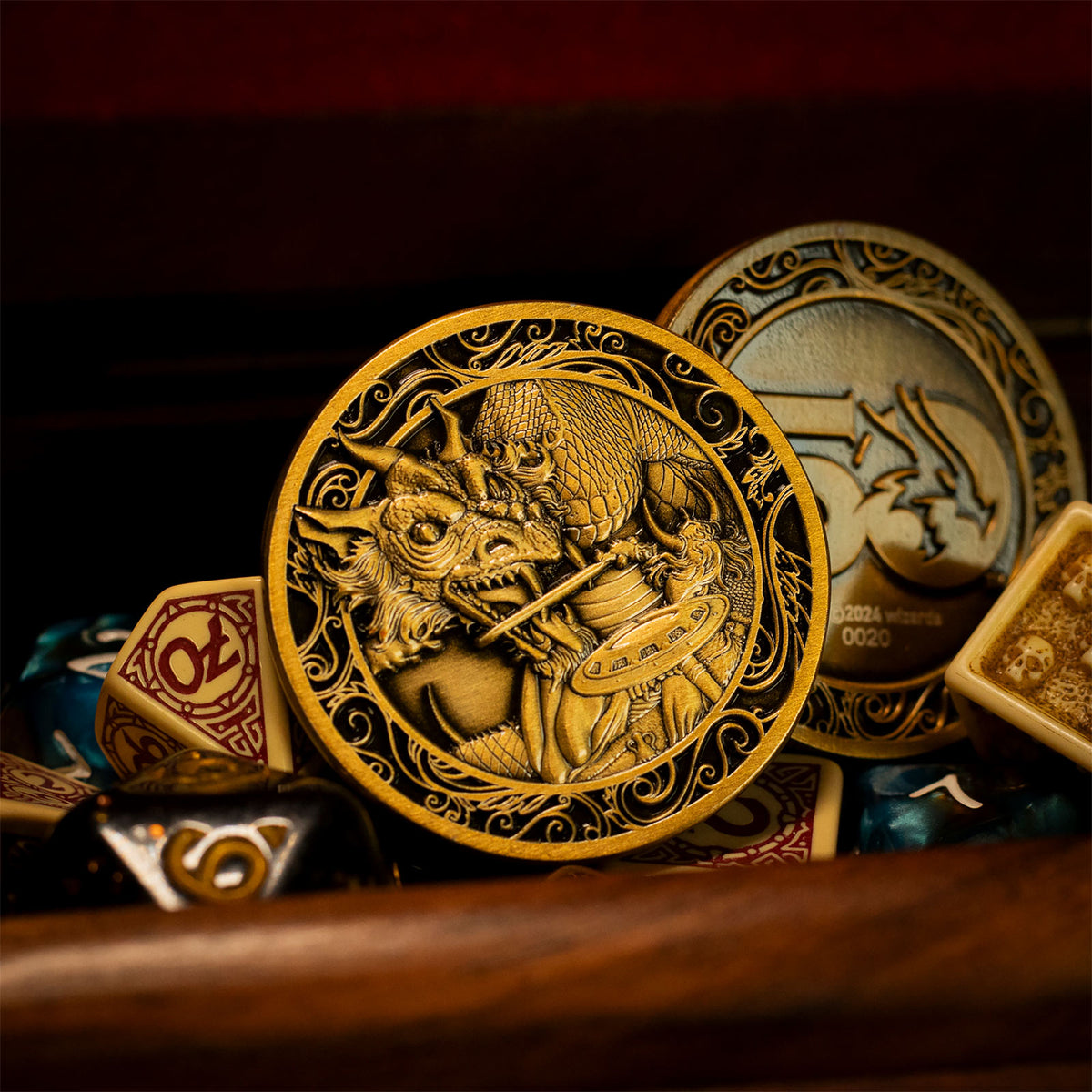 Immagine del prodotto Dungeons & Dragons - Moneta da Collezione 50º Anniversario Edizione Limitata