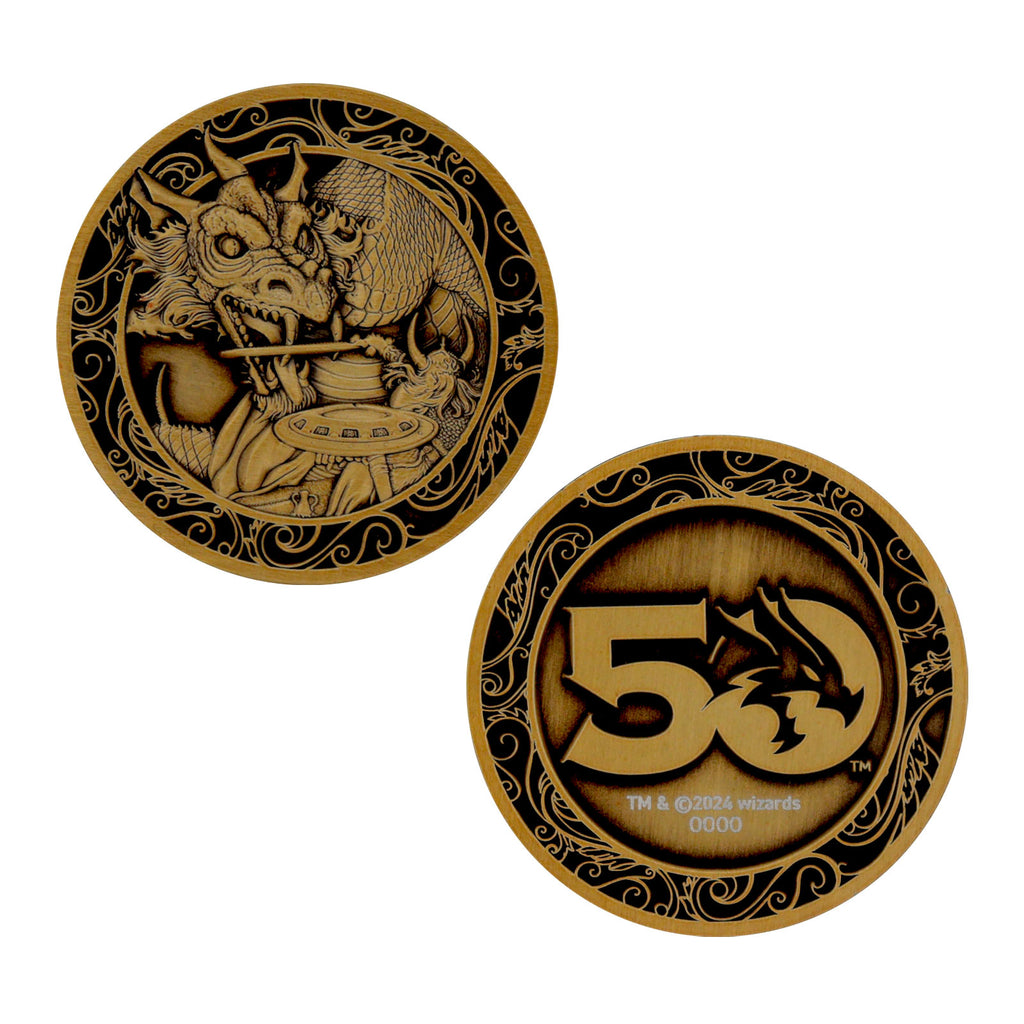 Immagine del prodotto Dungeons & Dragons - Moneta da Collezione 50º Anniversario Edizione Limitata