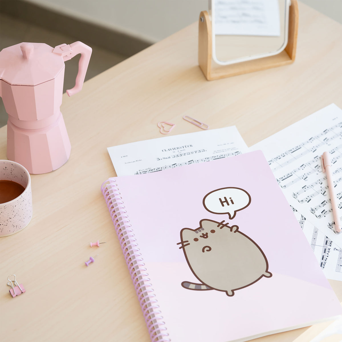 Immagine del prodotto Pusheen - Hi & Bye Cartella A4