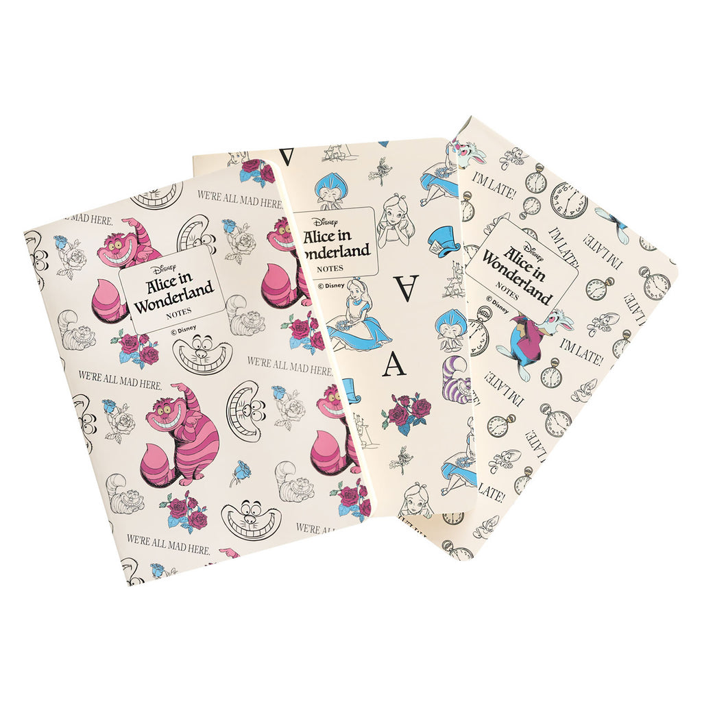 Immagine del prodotto Alice nel Paese delle Meraviglie - Set di 3 Quaderni