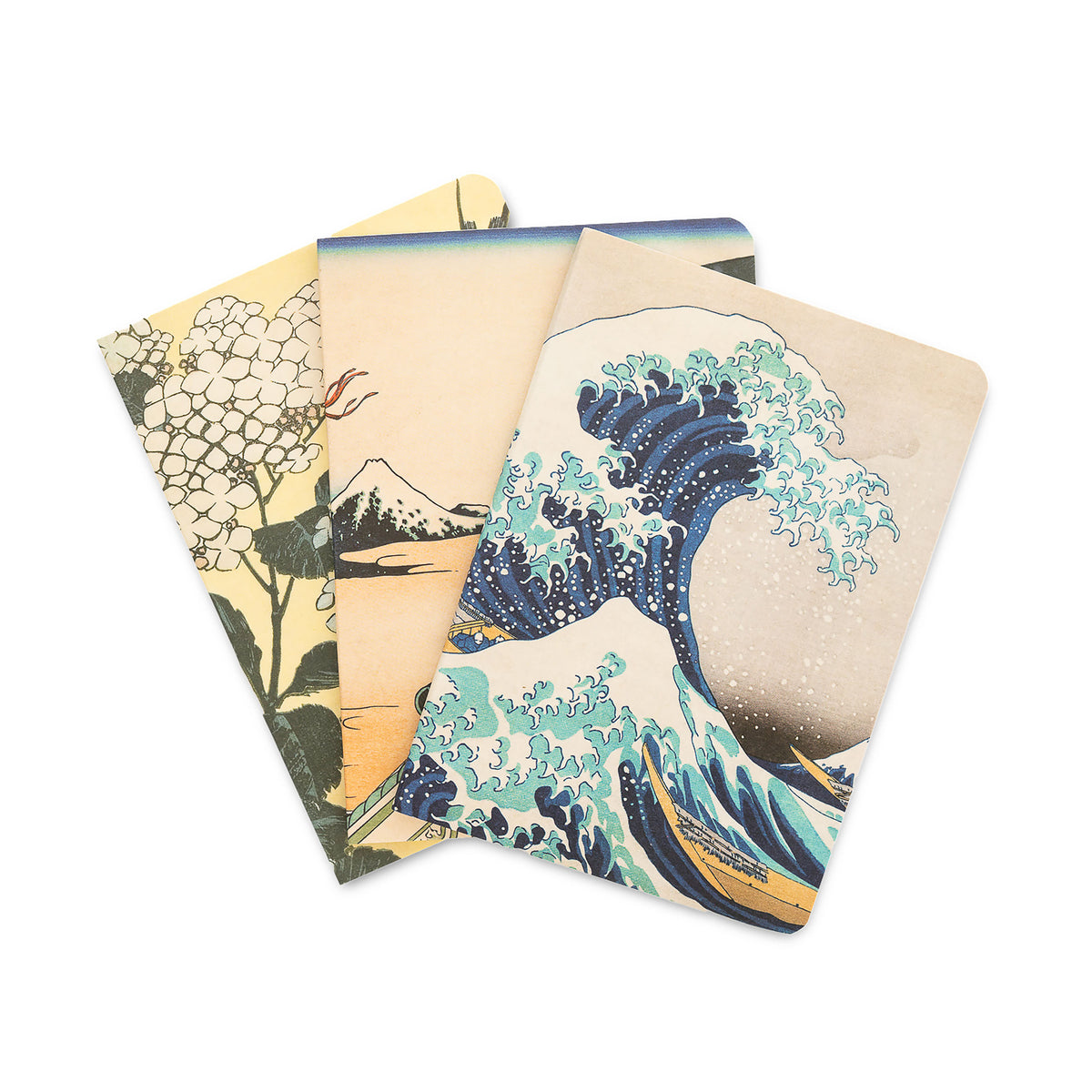 Immagine del prodotto La Grande Onda di Kanagawa - Set di 3 Quaderni Katsushika Hokusai