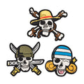 Product image One Piece - Skull Patches 3-Pack