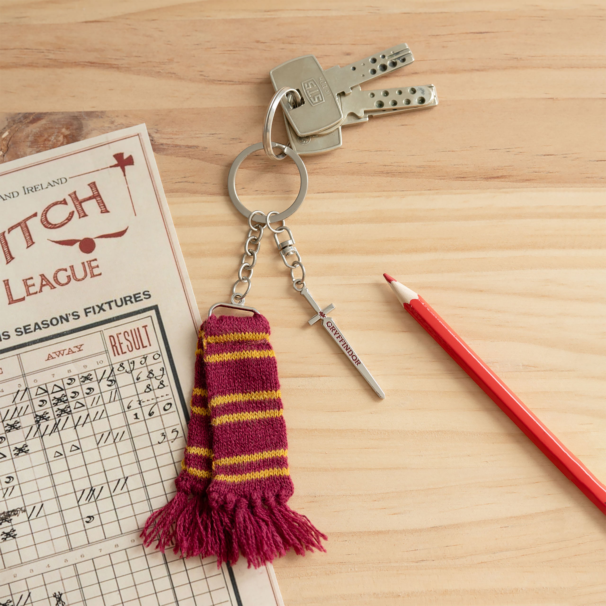 Immagine del prodotto Harry Potter - Portachiavi Sciarpa Grifondoro