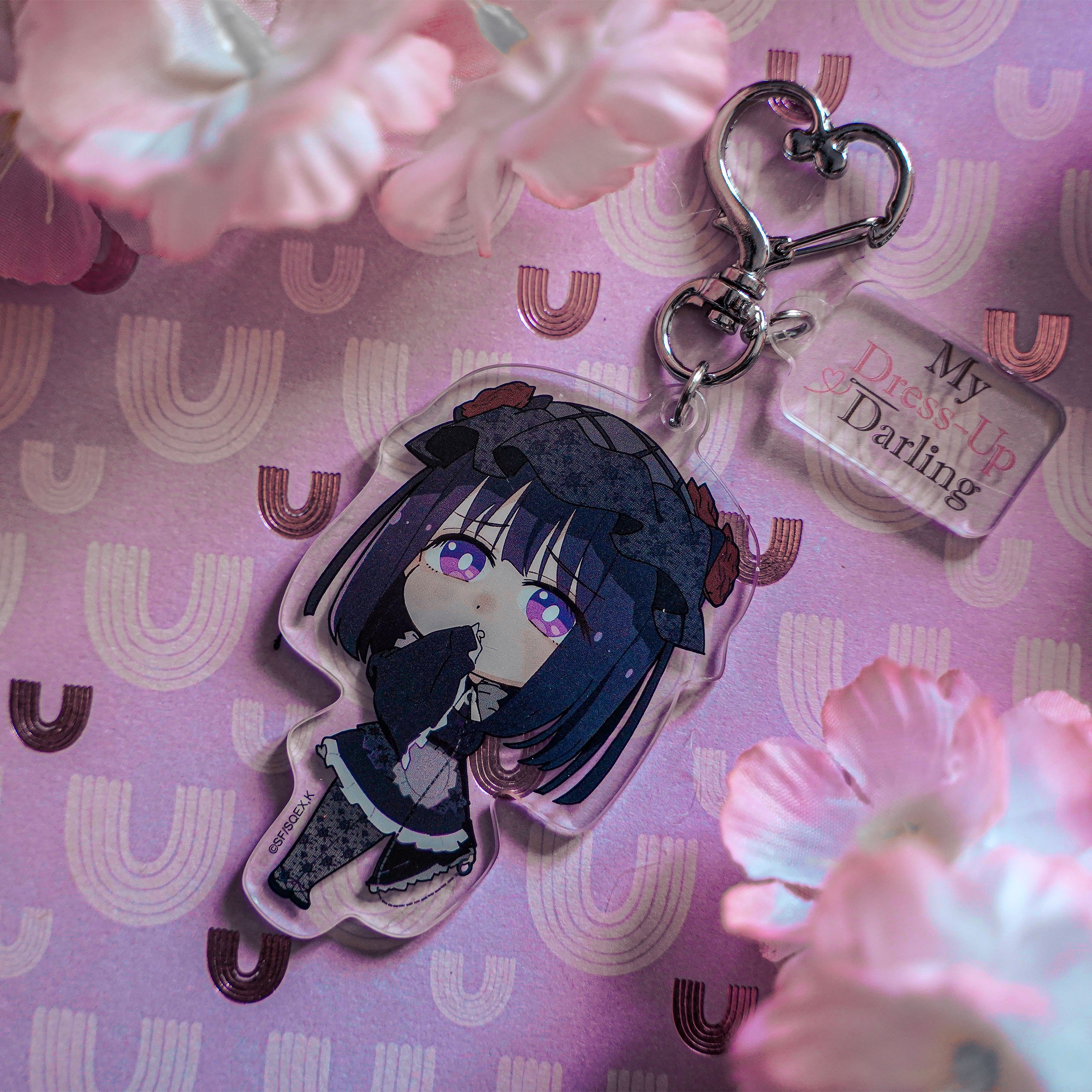 Immagine del prodotto My Dress-Up Darling - Marin Shizuku Cosplay Chibi Portachiavi