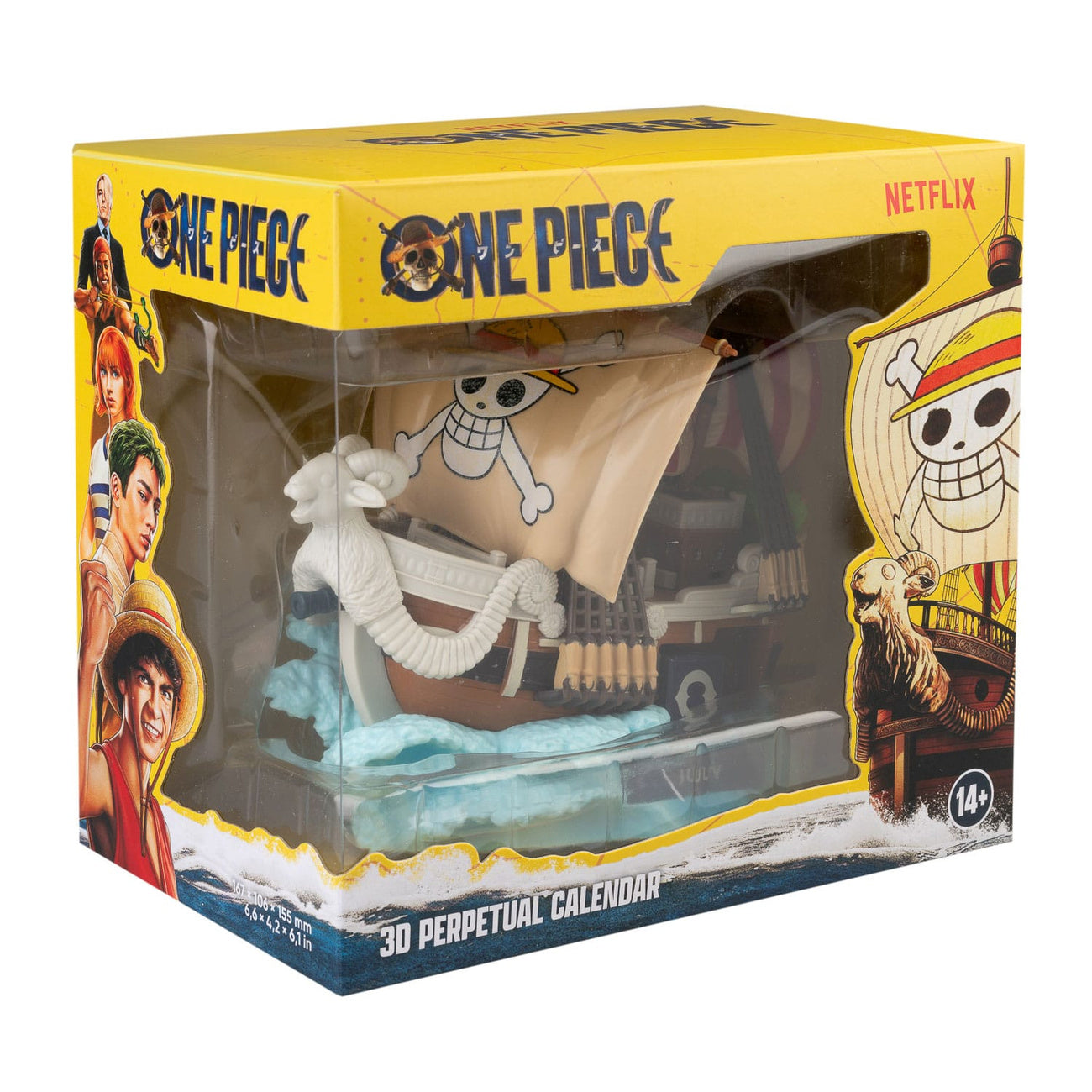 Immagine del prodotto One Piece - Going Merry Calendario perpetuo 3D