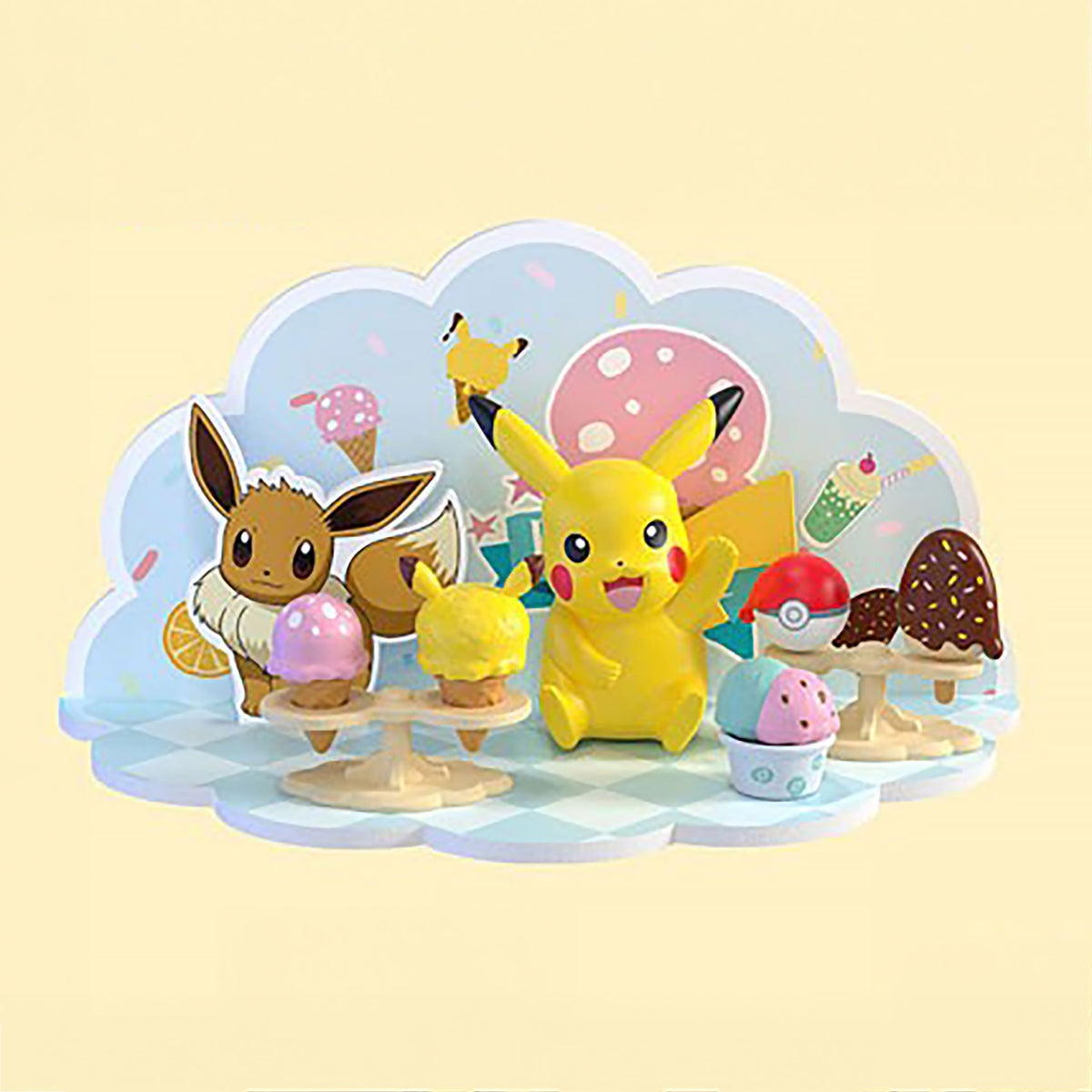 Immagine del prodotto Pokemon - Figura 3D SCENE Pikachu Ice Cream