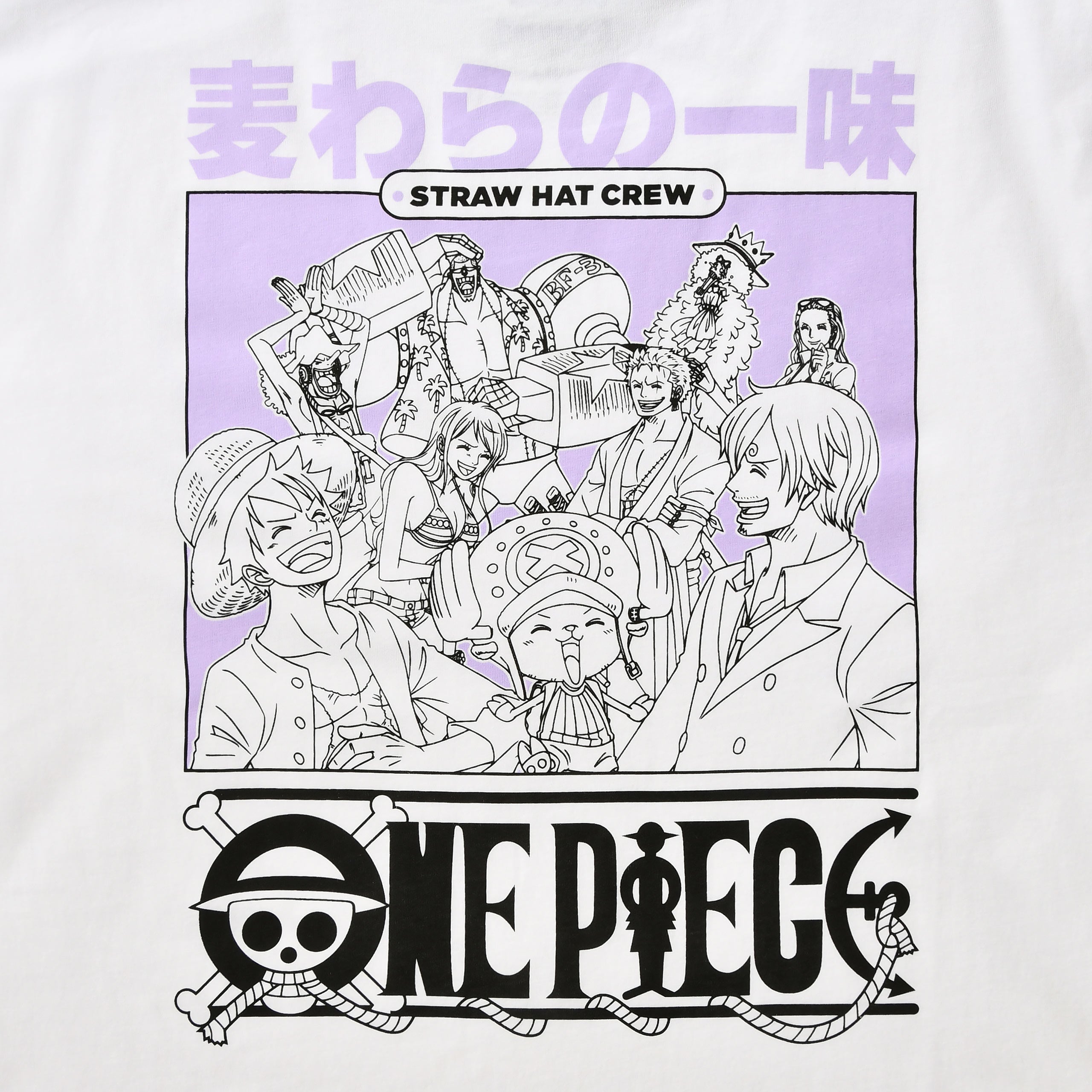 Immagine del prodotto One Piece - Crew Capslab T-Shirt bianca