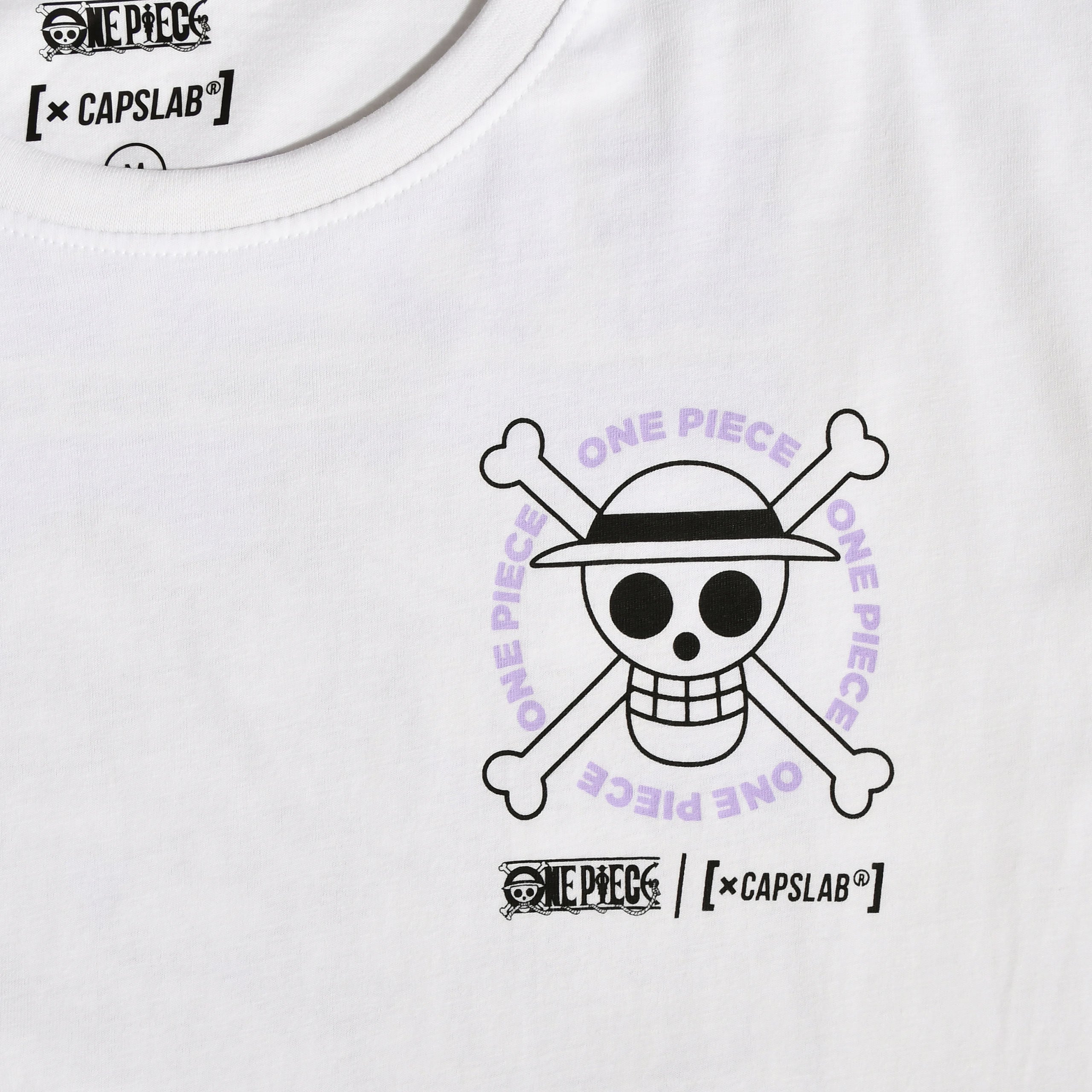 Immagine del prodotto One Piece - Crew Capslab T-Shirt bianca