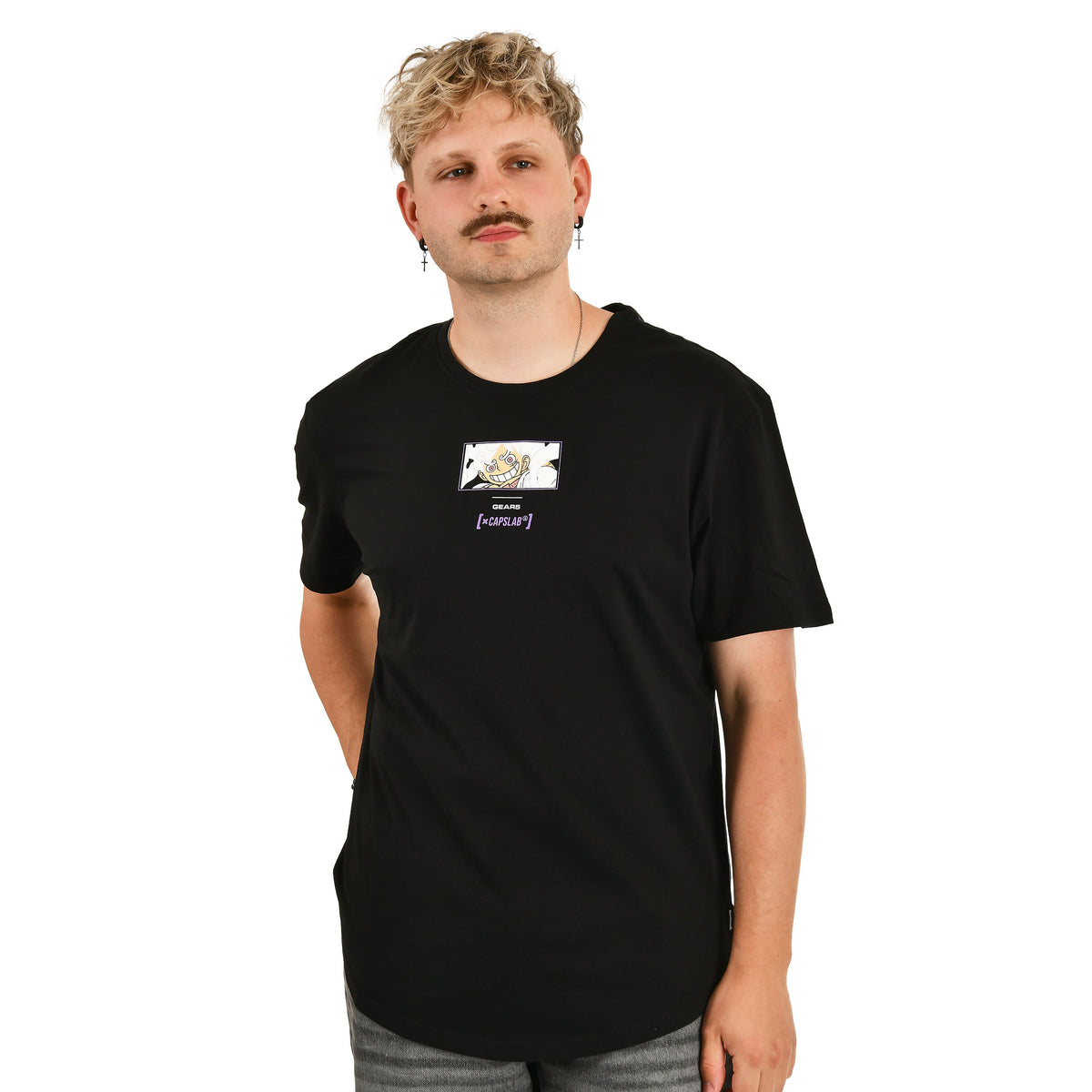Immagine del prodotto One Piece - Monkey D. Luffy Gear 5 T-Shirt Capslab nera
