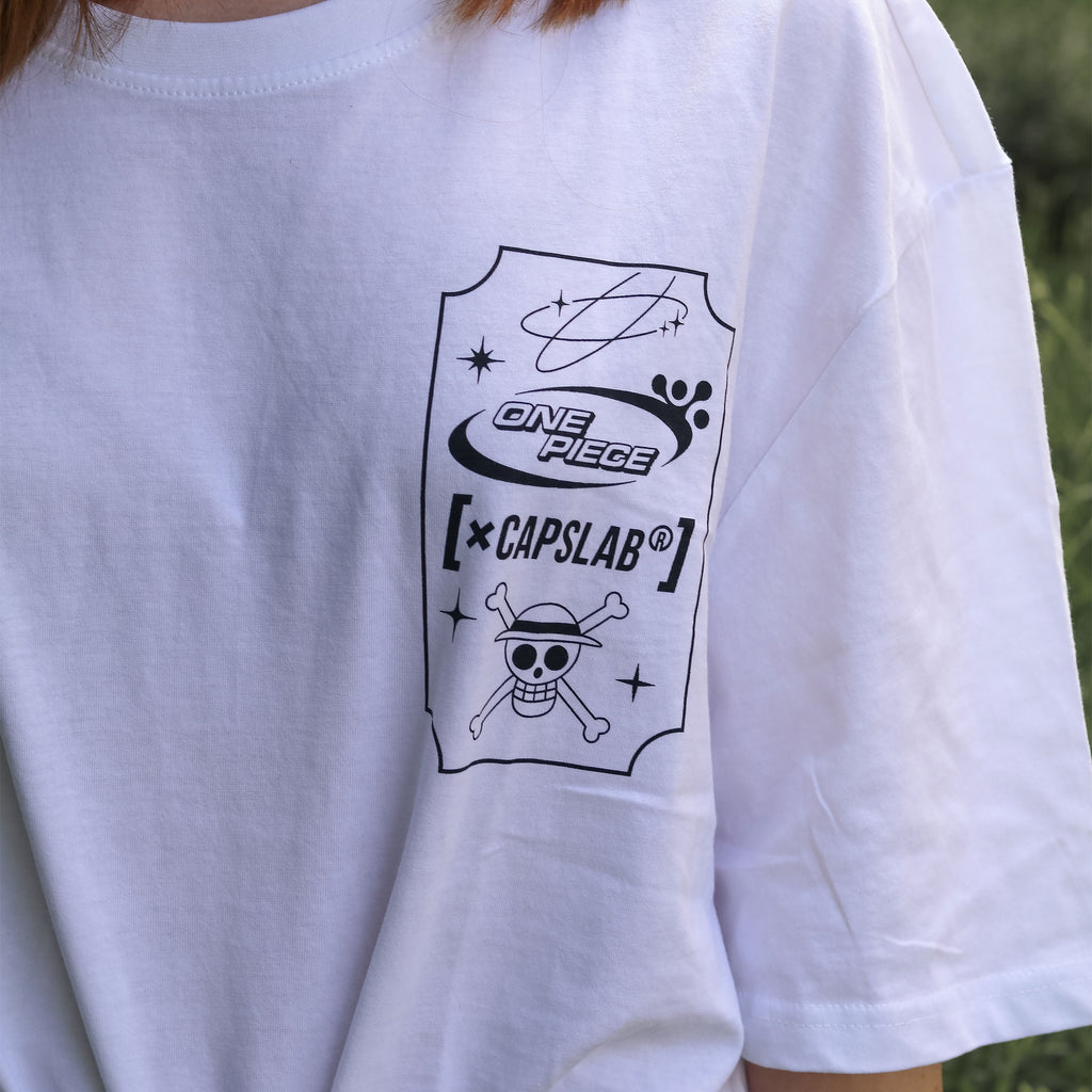 Immagine del prodotto One Piece - Luffy Capslab T-shirt oversize bianca