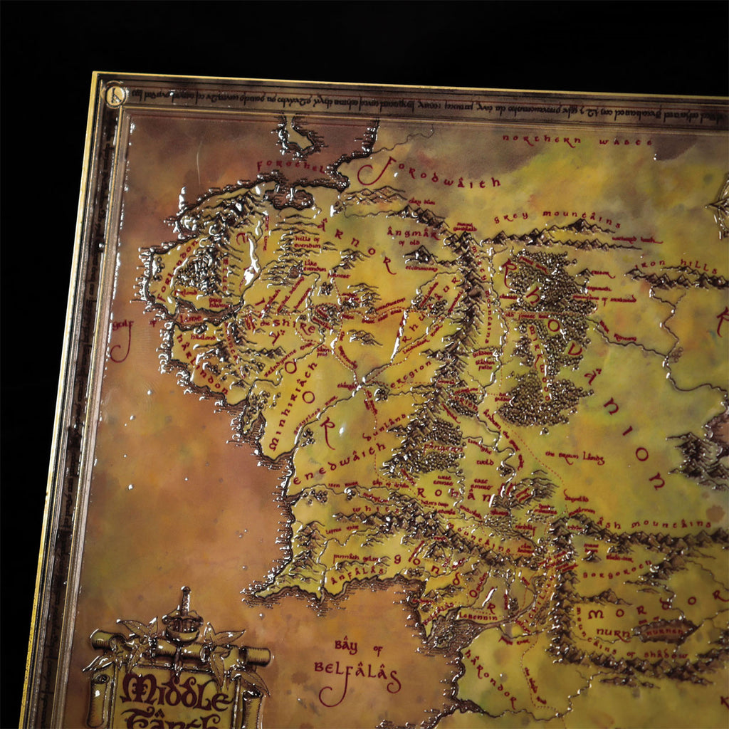 Immagine del prodotto Il Signore degli Anelli - Replica della Mappa della Terra di Mezzo Edizione Limitata