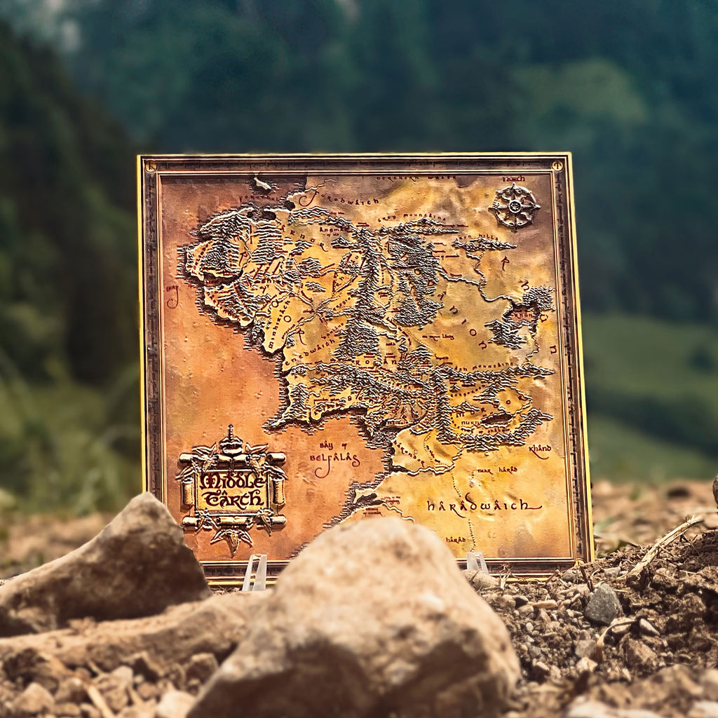 Immagine del prodotto Il Signore degli Anelli - Replica della Mappa della Terra di Mezzo Edizione Limitata