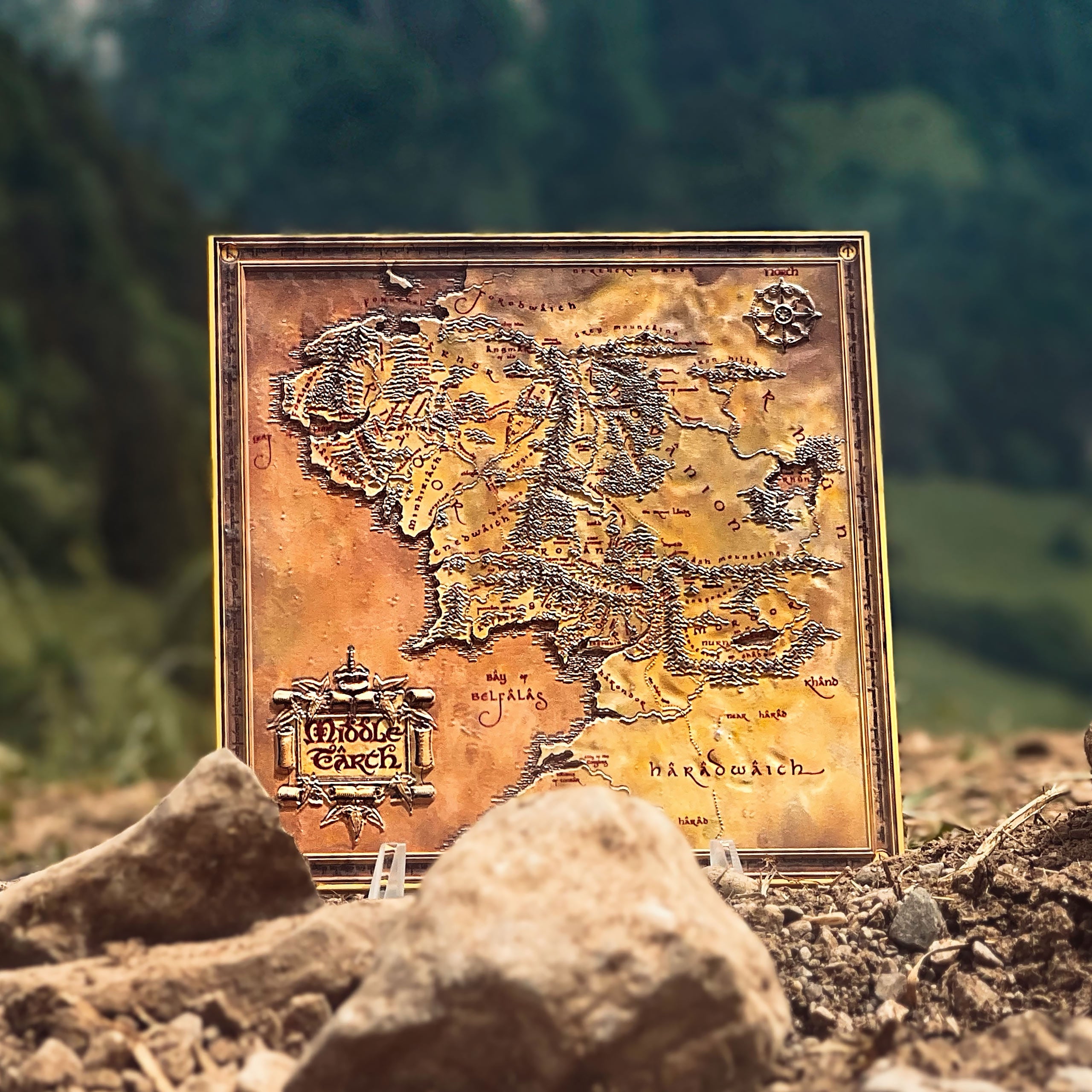 Immagine del prodotto Il Signore degli Anelli - Replica della Mappa della Terra di Mezzo Edizione Limitata
