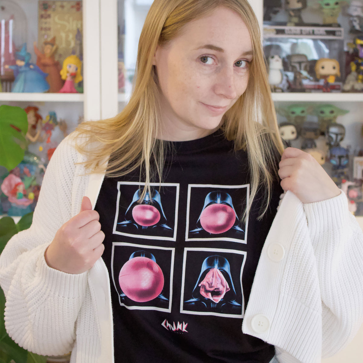 Immagine del prodotto T-shirt Dark Bubble per i fan di Star Wars Nero