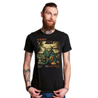 Immagine del prodotto T-Shirt di calligrafia The Force per i fan di Star Wars nera