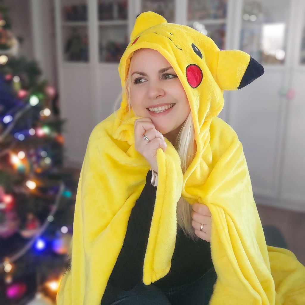Immagine del prodotto Pokemon - Coperta con Cappuccio Pikachu