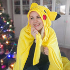 Immagine del prodotto Pokemon - Coperta con Cappuccio Pikachu
