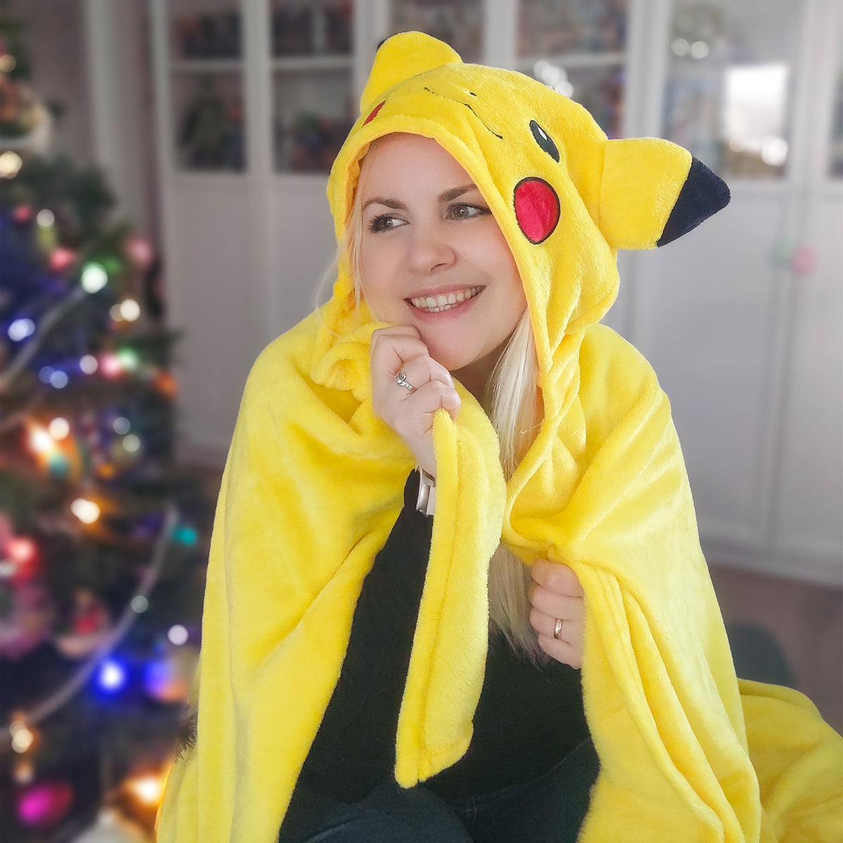 Immagine del prodotto Pokemon - Coperta con Cappuccio Pikachu