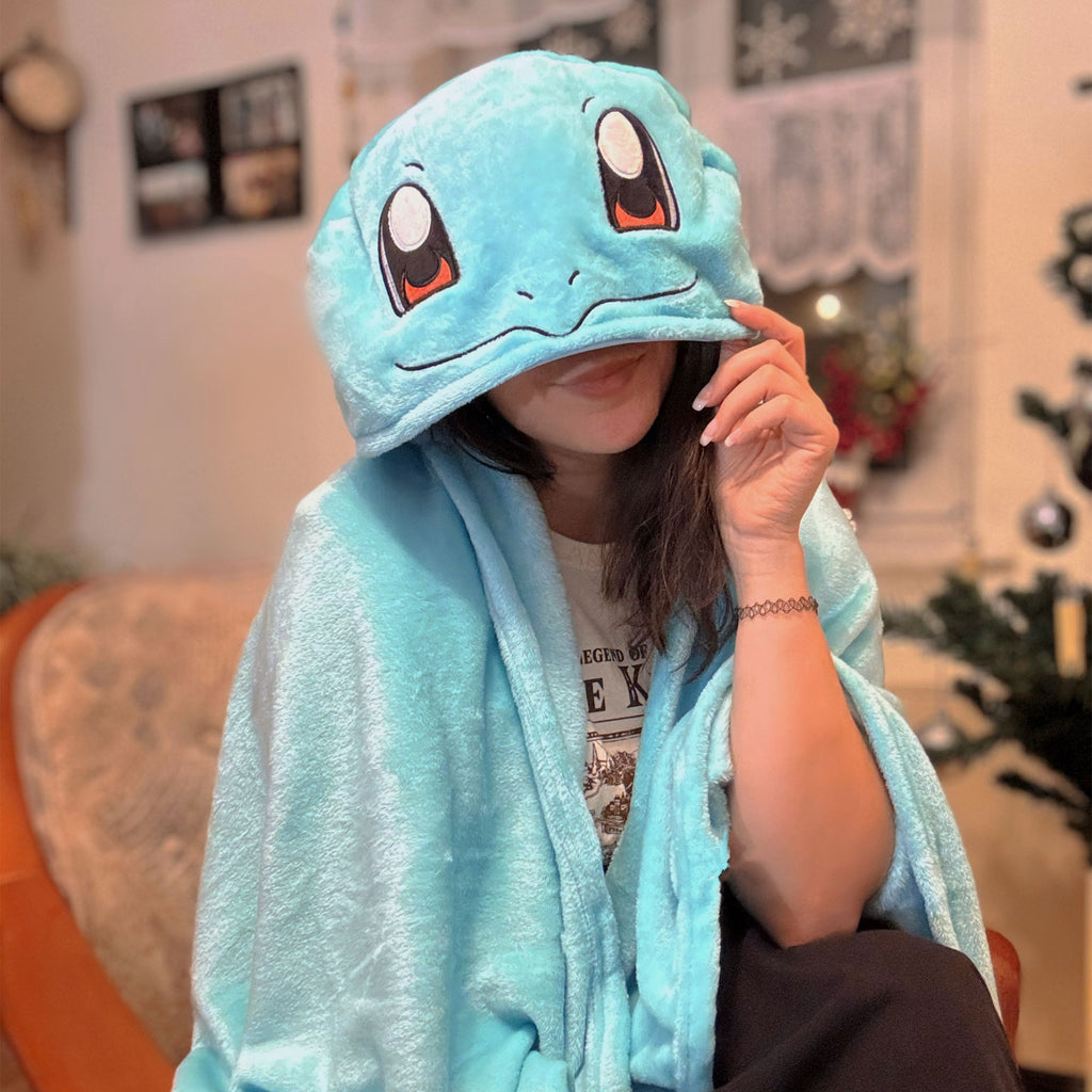 Immagine del prodotto Pokemon - Coperta con Cappuccio Squirtle